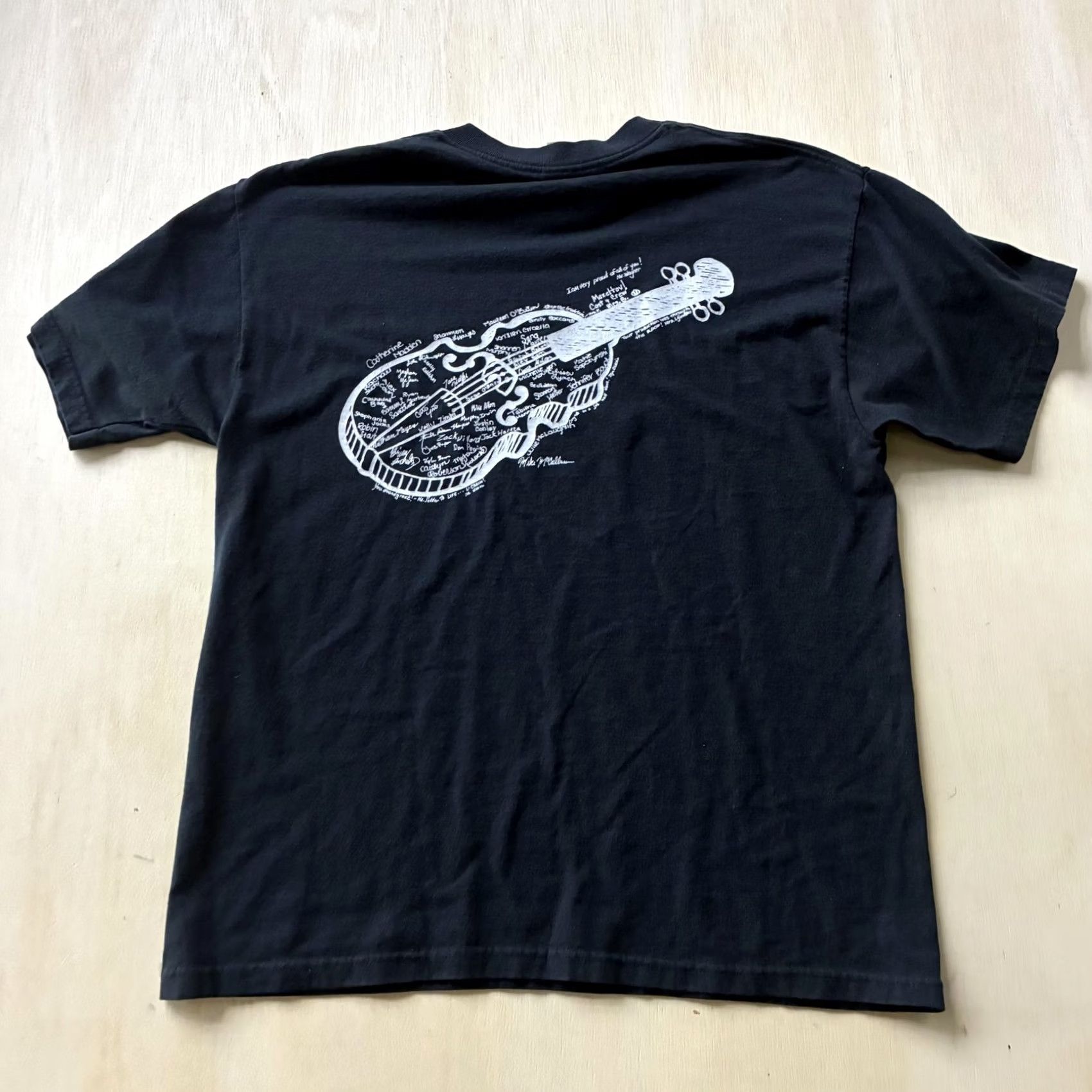 Fruit Of The Loom Vintage Fruit of the Loom Fiddler on the Roof Shirt Mens Large Black Drama Tee Shirt Size US L / EU 52-54 / 3 - 6 Thumbnail