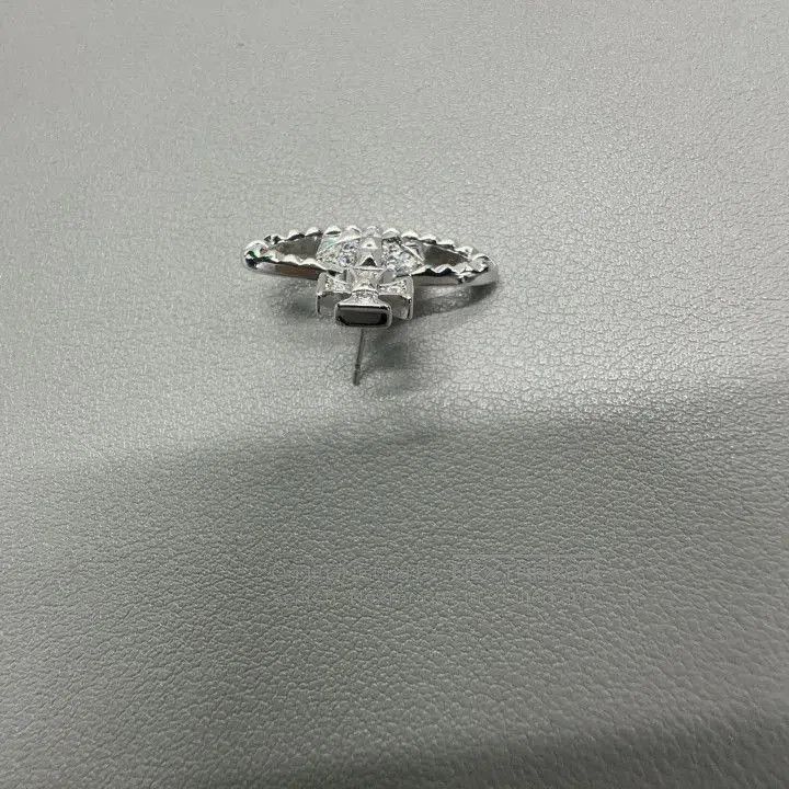 Vivienne Westwood Vivienne Westwood Saturn Crystal Stud Earrings Size ONE SIZE - 4 Thumbnail