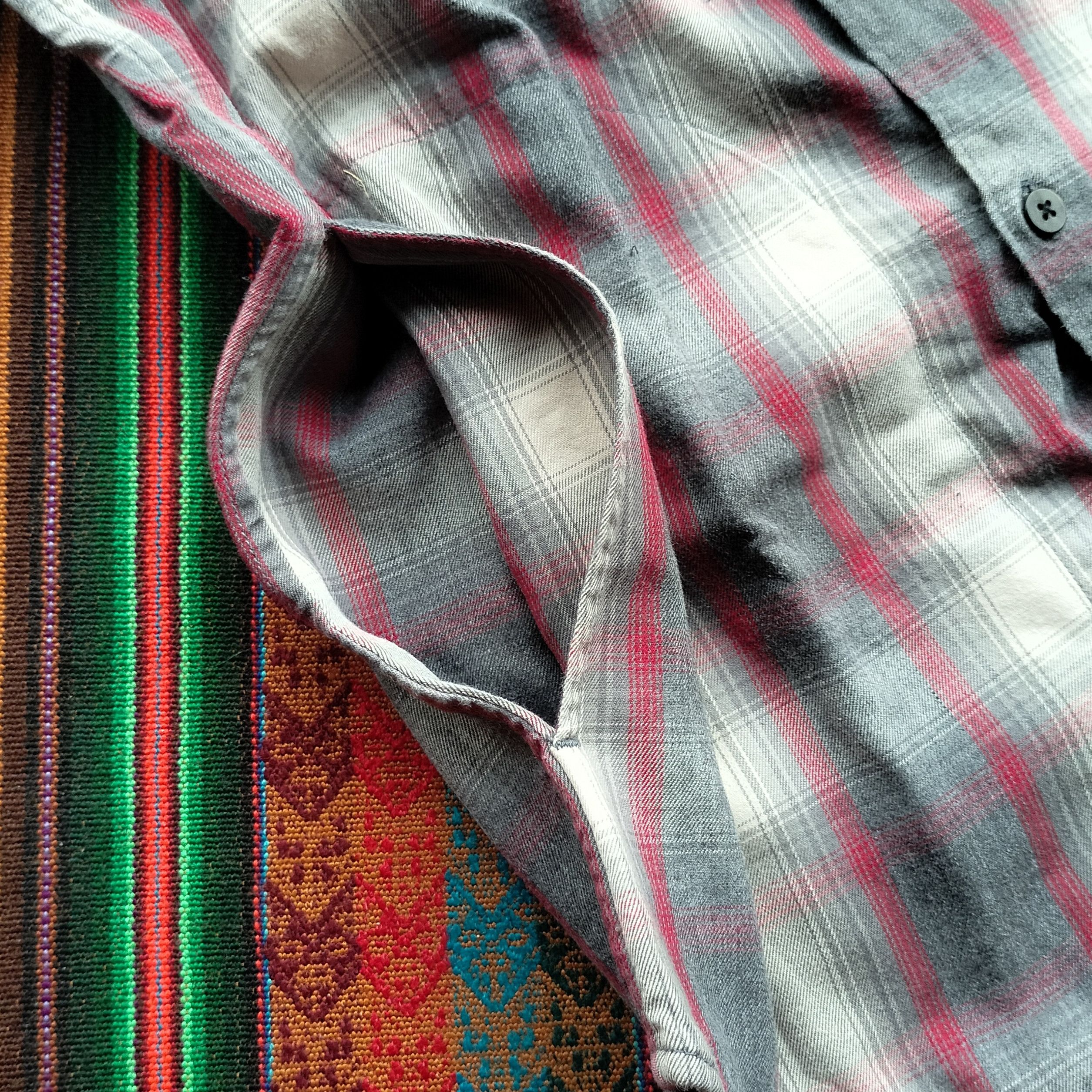 Japanese Brand Undercover for uniqlo 4 pocket plaid ss shirt Size US S / EU 44-46 / 1 - 8 Thumbnail