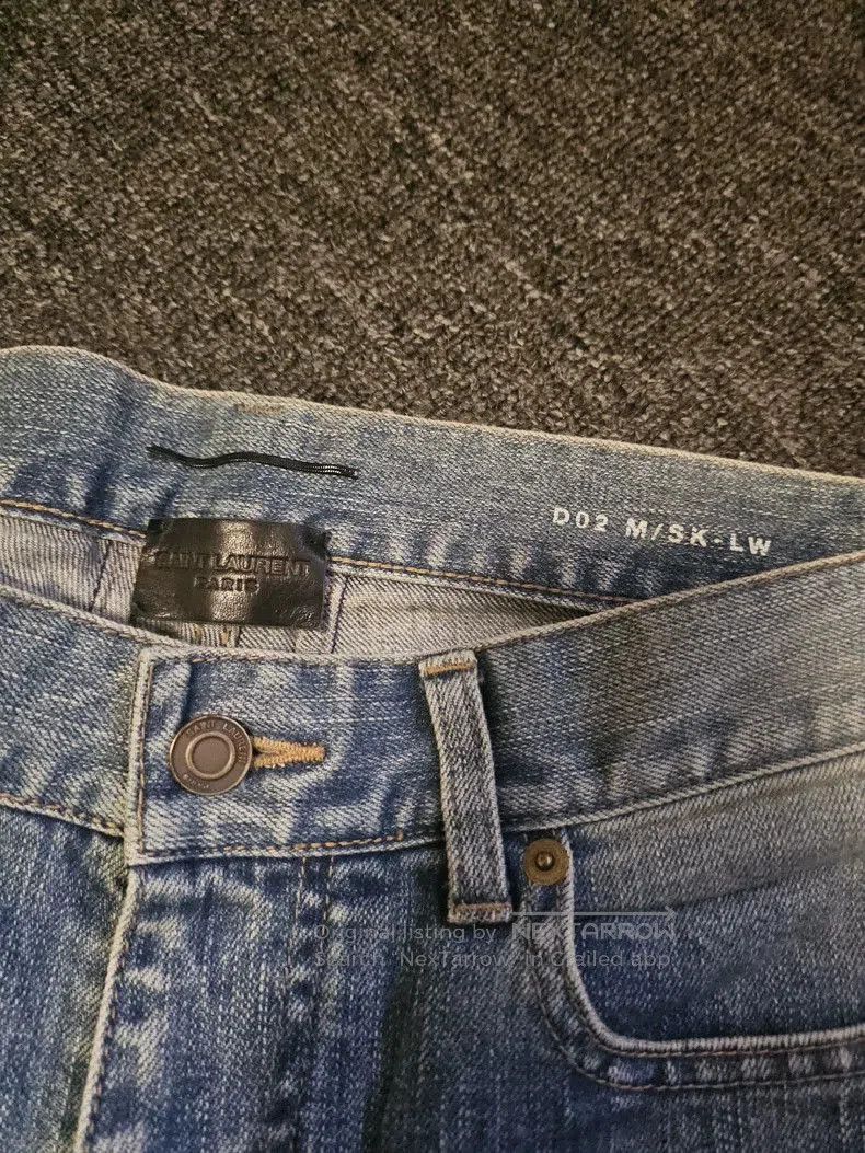 Saint Laurent Paris Saint Laurent D02 Slim Fit Jeans. Size US 29 - 3 Thumbnail