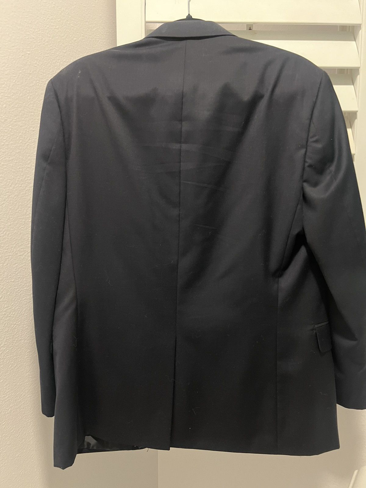 Ralph Lauren Vintage Ralph Lauren Navy Blazer Size 38S - 2 Thumbnail