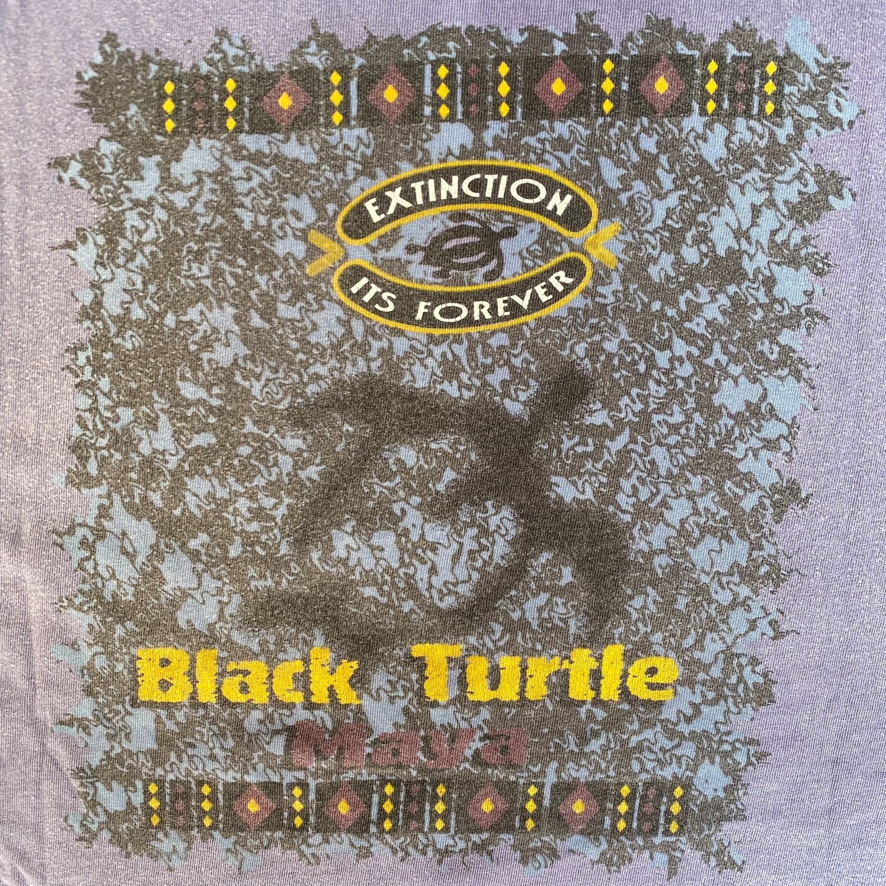 Vintage Vintage 90s Sea Turtle T-Shirt Nature Animal Wildlife Tee Size US XL / EU 56 / 4 - 2 Thumbnail