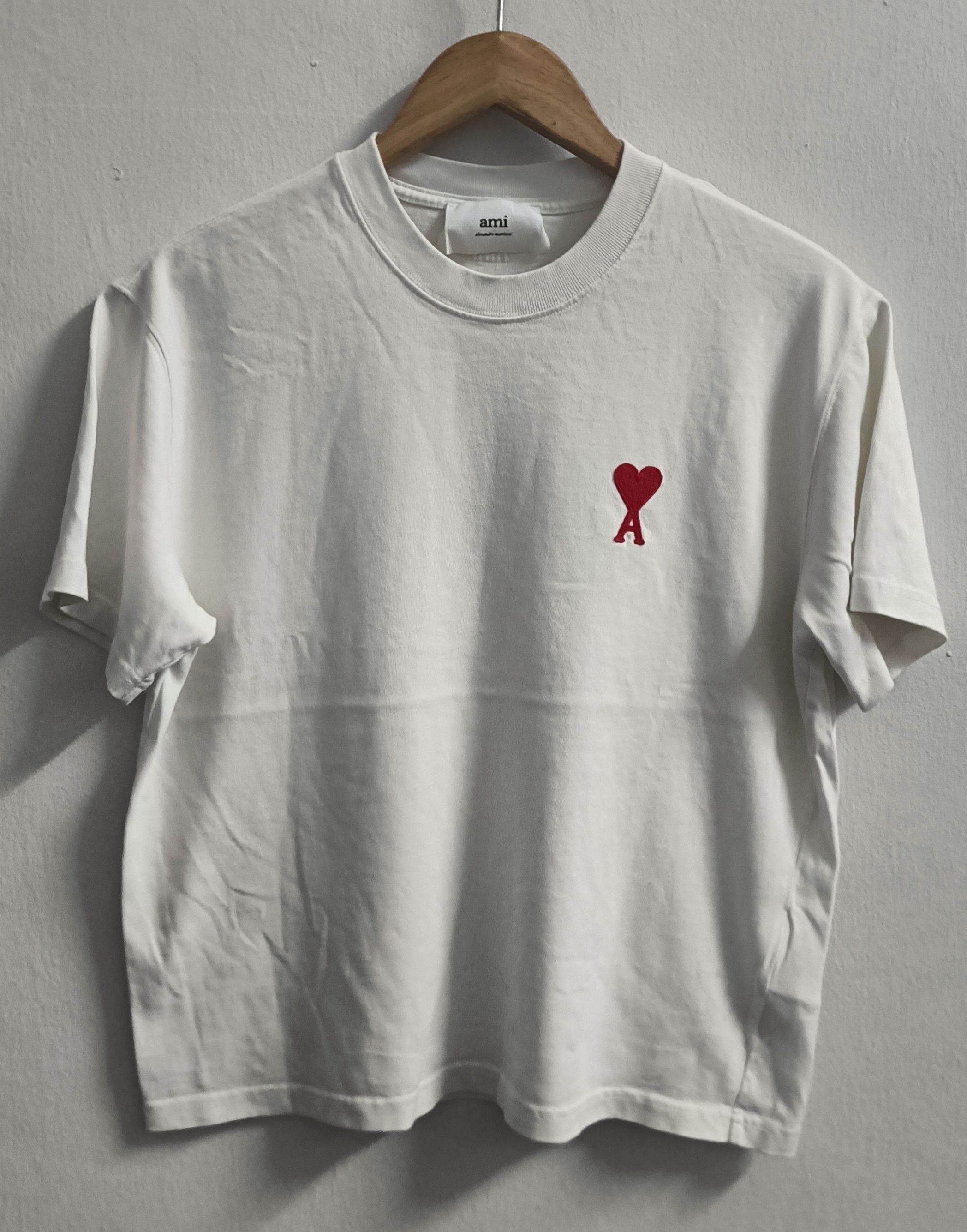 AMI 🔥🔥 Ami De Coeur Boxy White Tee Size US XS / EU 42 / 0 - 1 Thumbnail