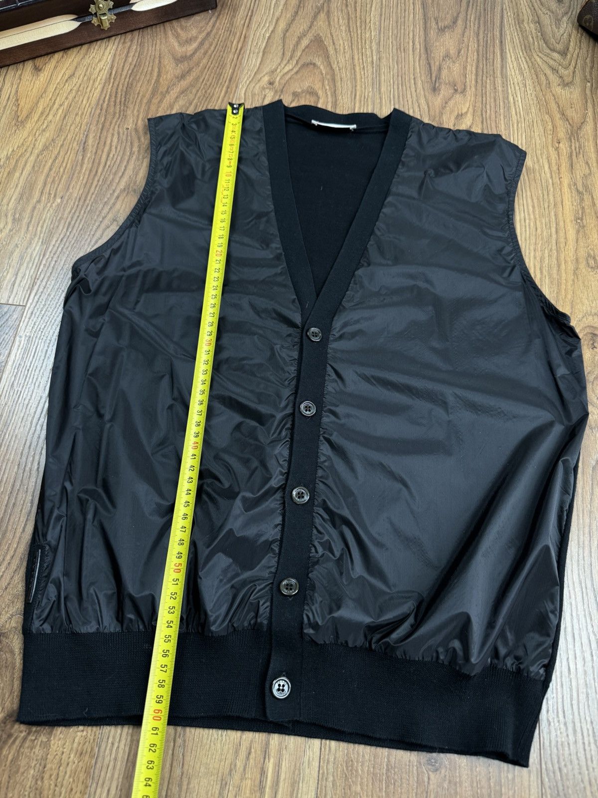 Prada Archive nylon vest Prada original luxury streetwear item Size L / US 10 / IT 46 - 6 Thumbnail