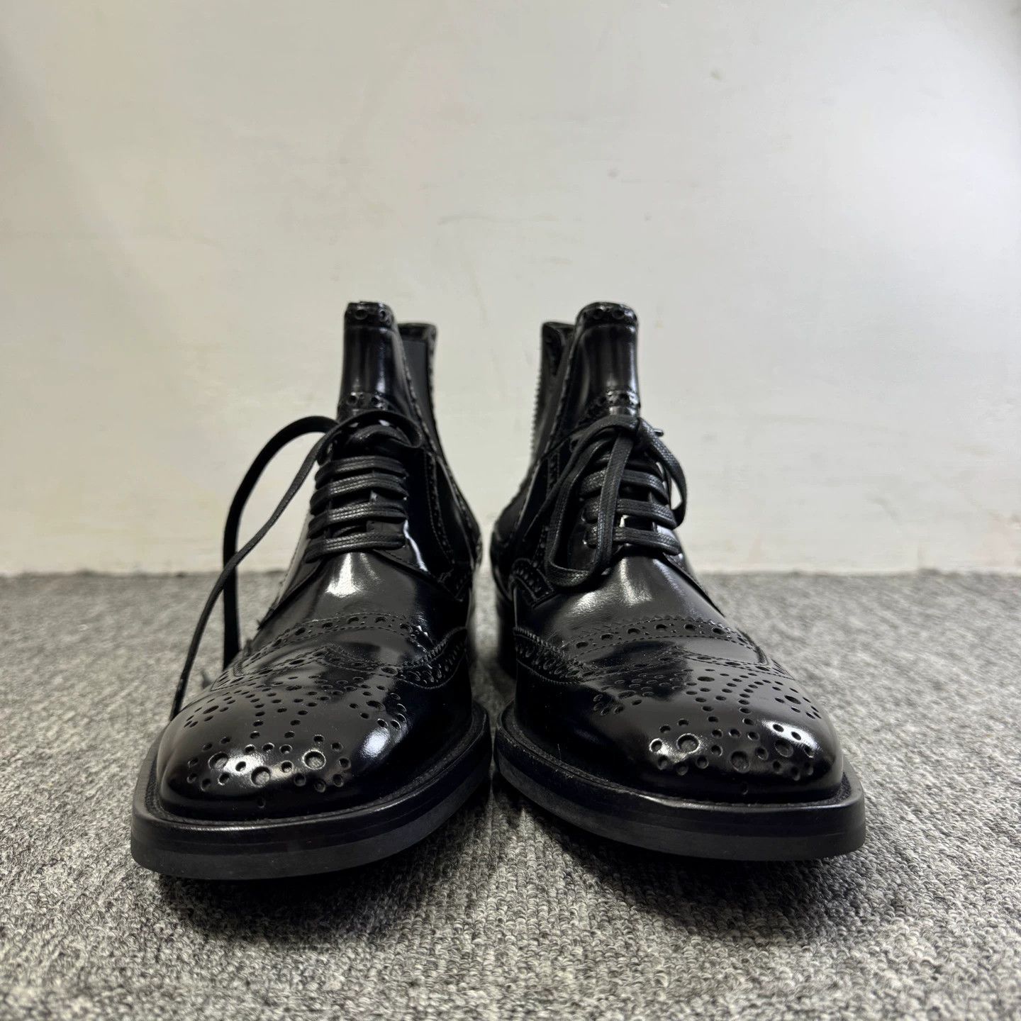 Dolce & Gabbana DG Carved Leather Boots 6.5 US 98 New Size US 6.5 / IT 36.5 - 2 Thumbnail