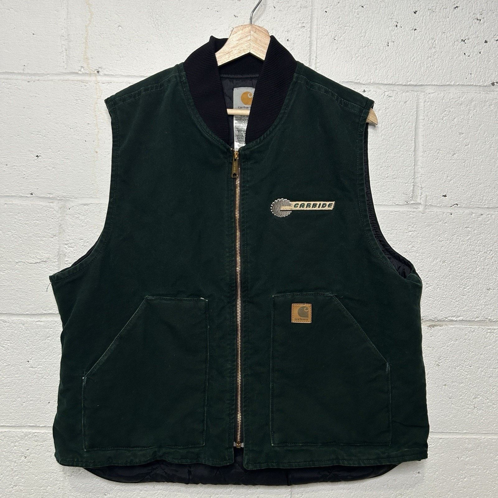 Carhartt × Vintage Vintage Carhartt V02 DKB quilted line vest