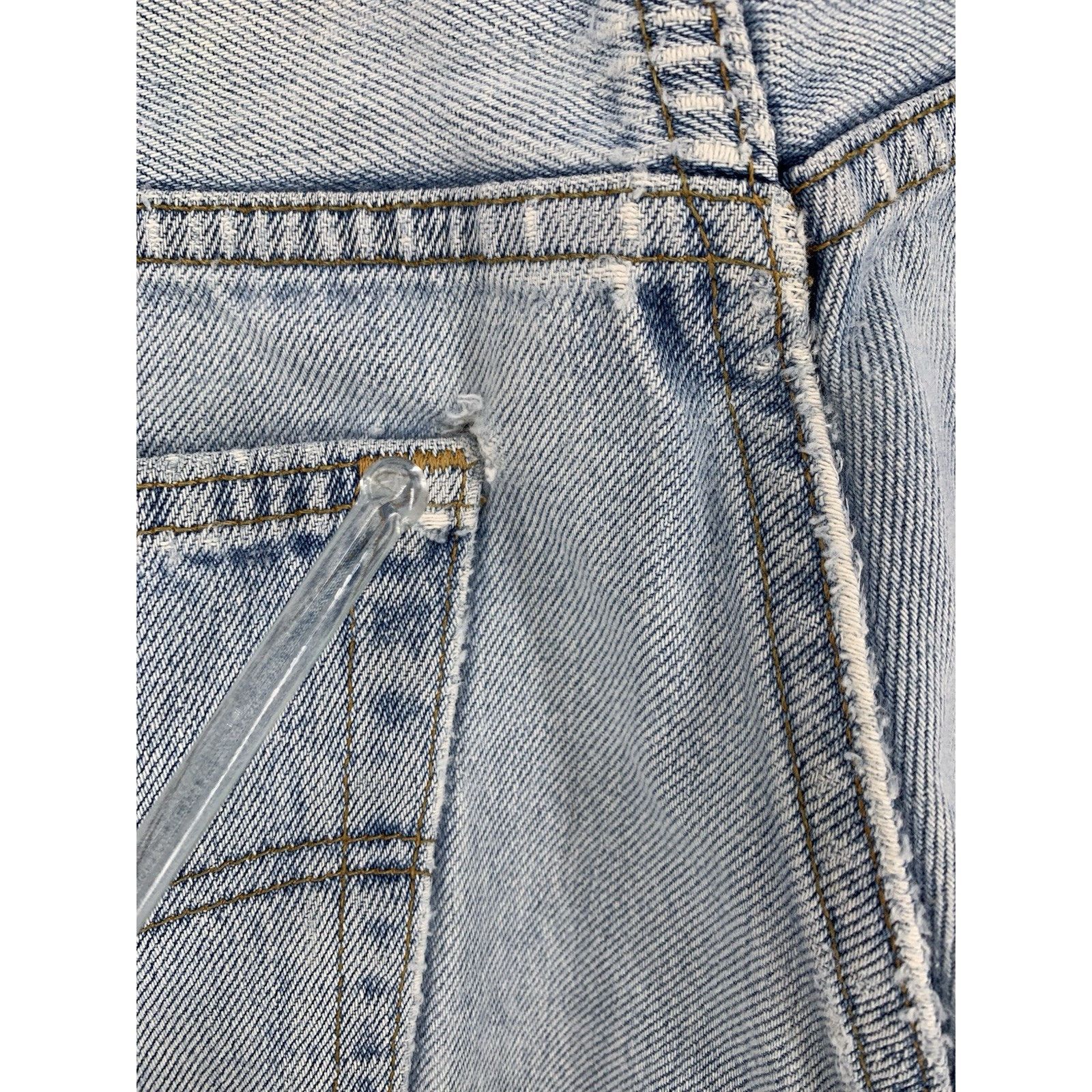 Levi's VTG Levi's 501 Button Fly 36x30" Jeans USA MADE Distressed Size US 36 / EU 52 - 11 Thumbnail