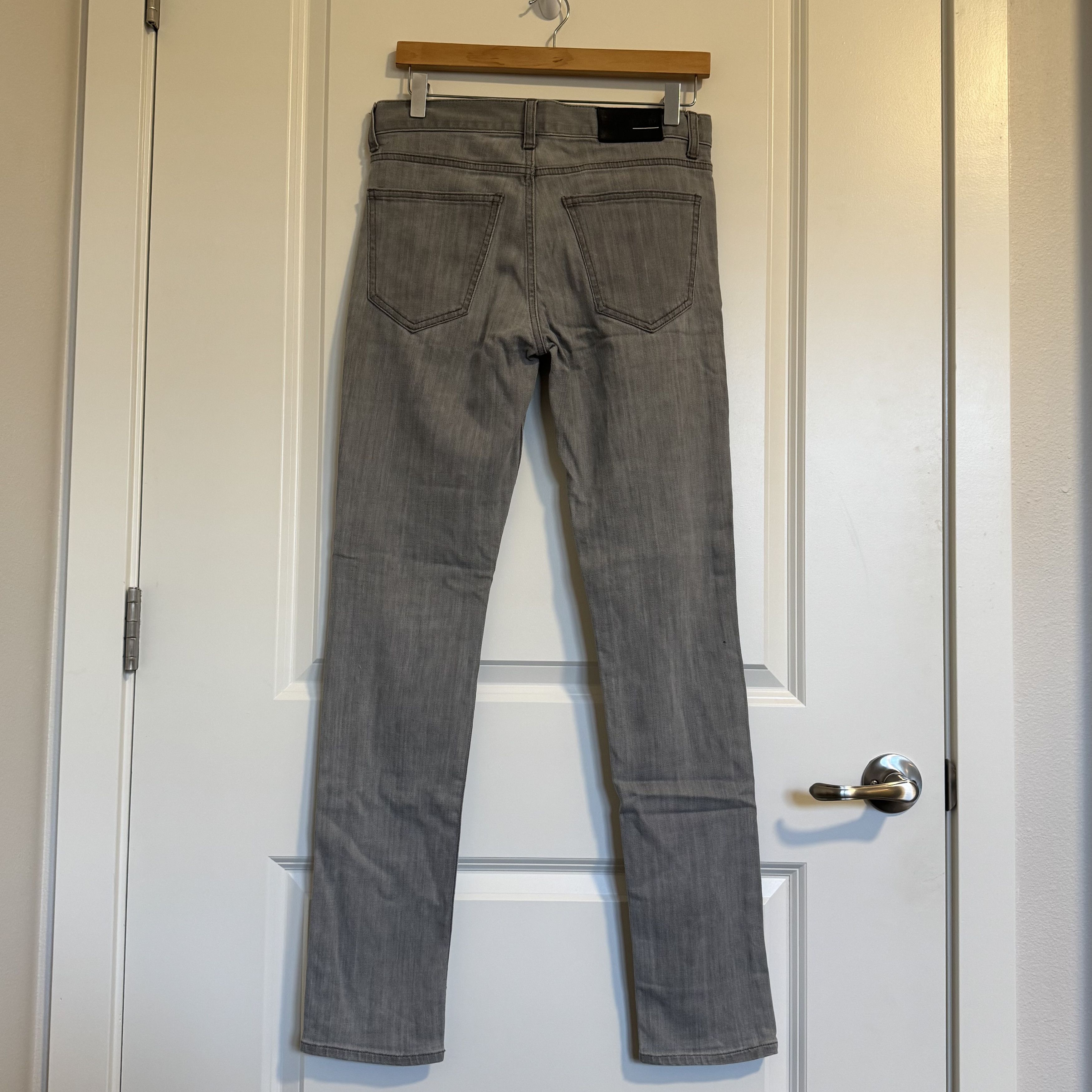 Blk Dnm BLK DNM Steal Grey Jeans 01 Mens Size 29 Width 32 Length Size US 29 - 2 Thumbnail