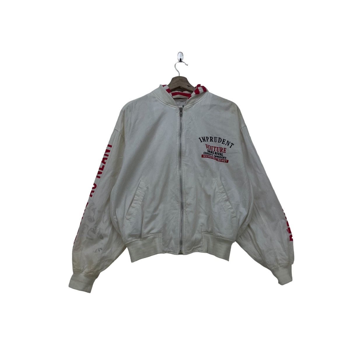 Japanese Brand Japanese Brand BE Hot Side Tape Logo Bomber Jacket Size US M / EU 48-50 / 2 - 1 Thumbnail