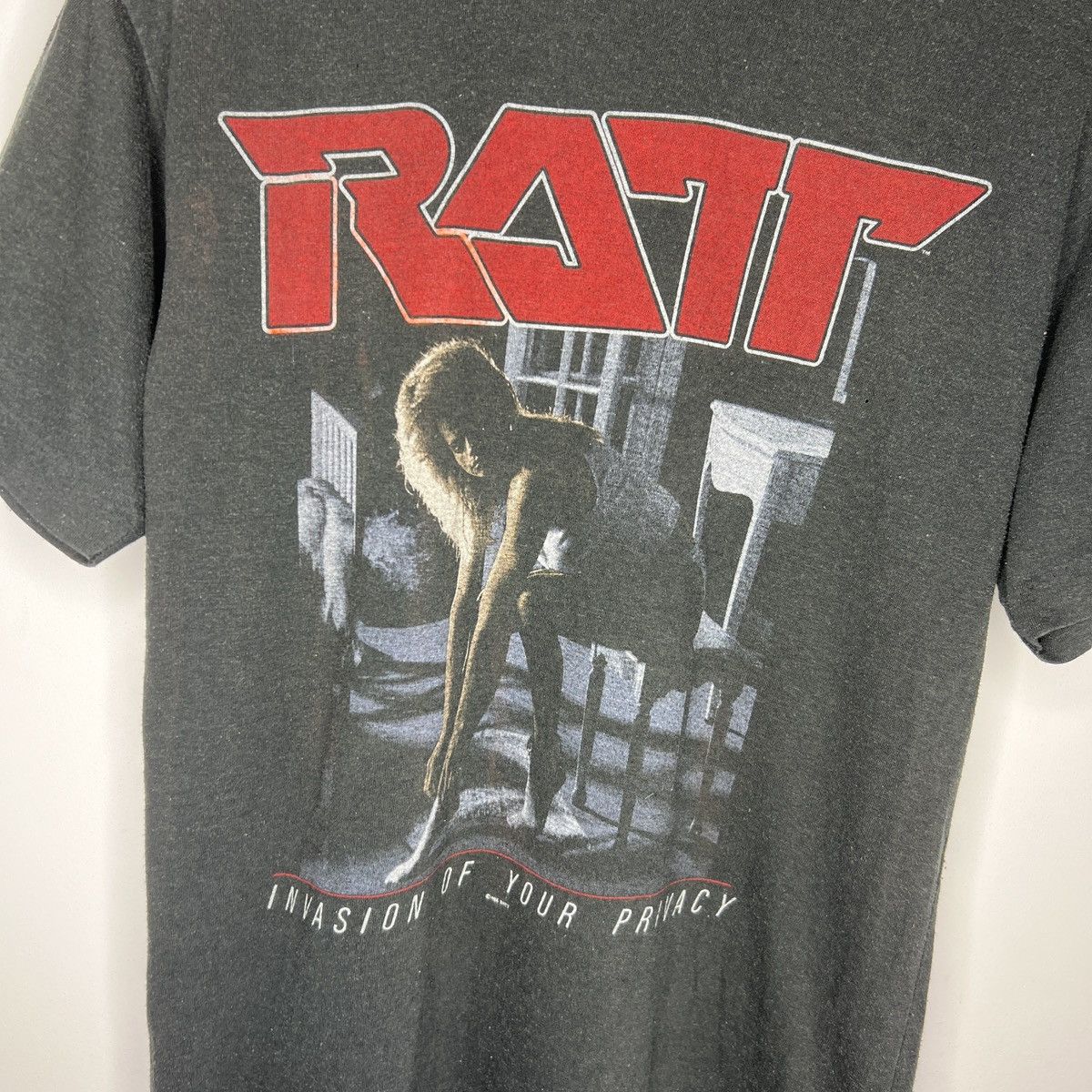 Band Tees × Vintage Vintage 1985 Ratt Invasion of Your Privacy Tshirt (Skid Row) Size US M / EU 48-50 / 2 - 5 Thumbnail
