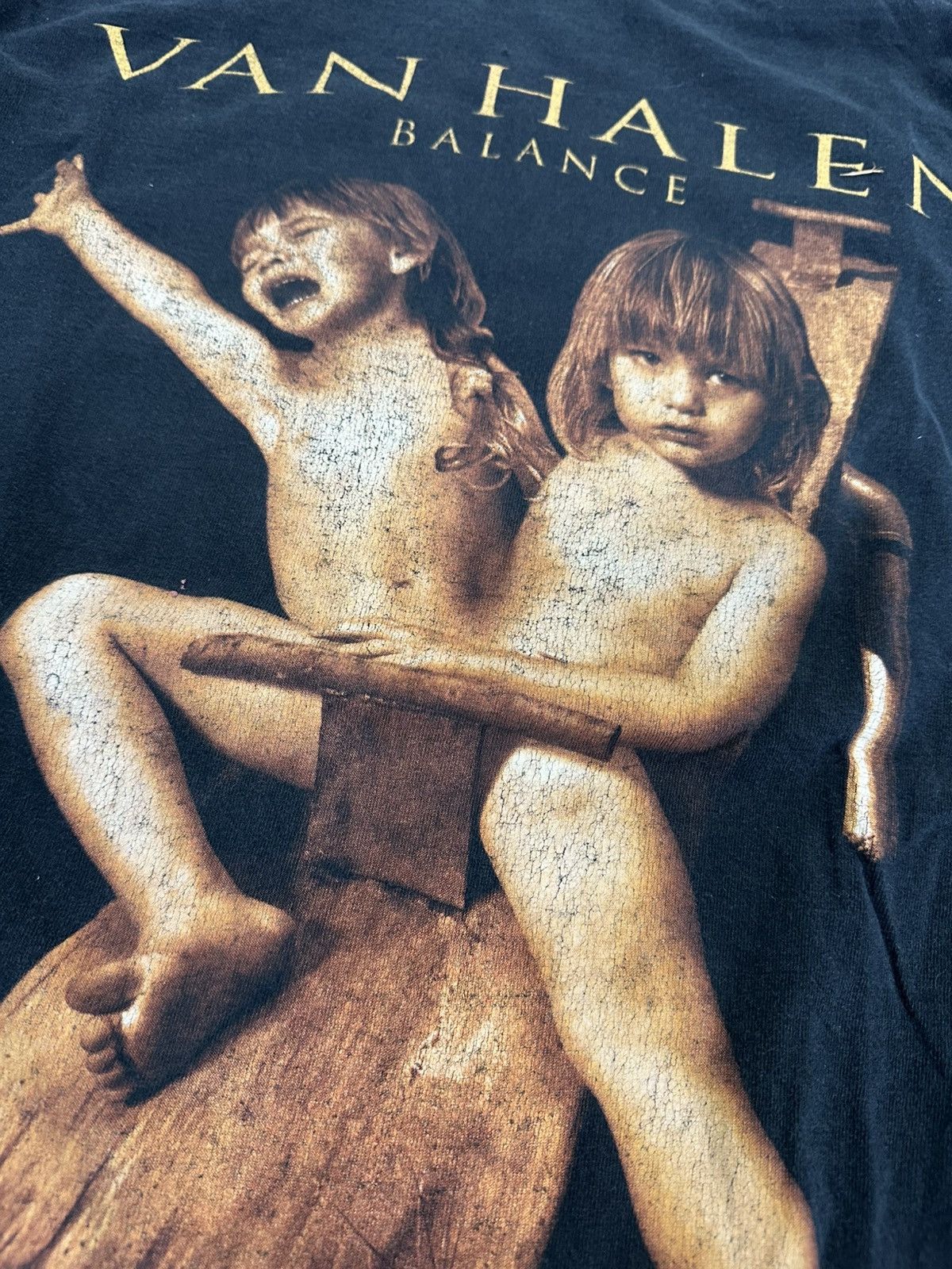 Band Tees Vintage Van halen balance tour 1995 t shirt Size US XL / EU 56 / 4 - 2 Thumbnail
