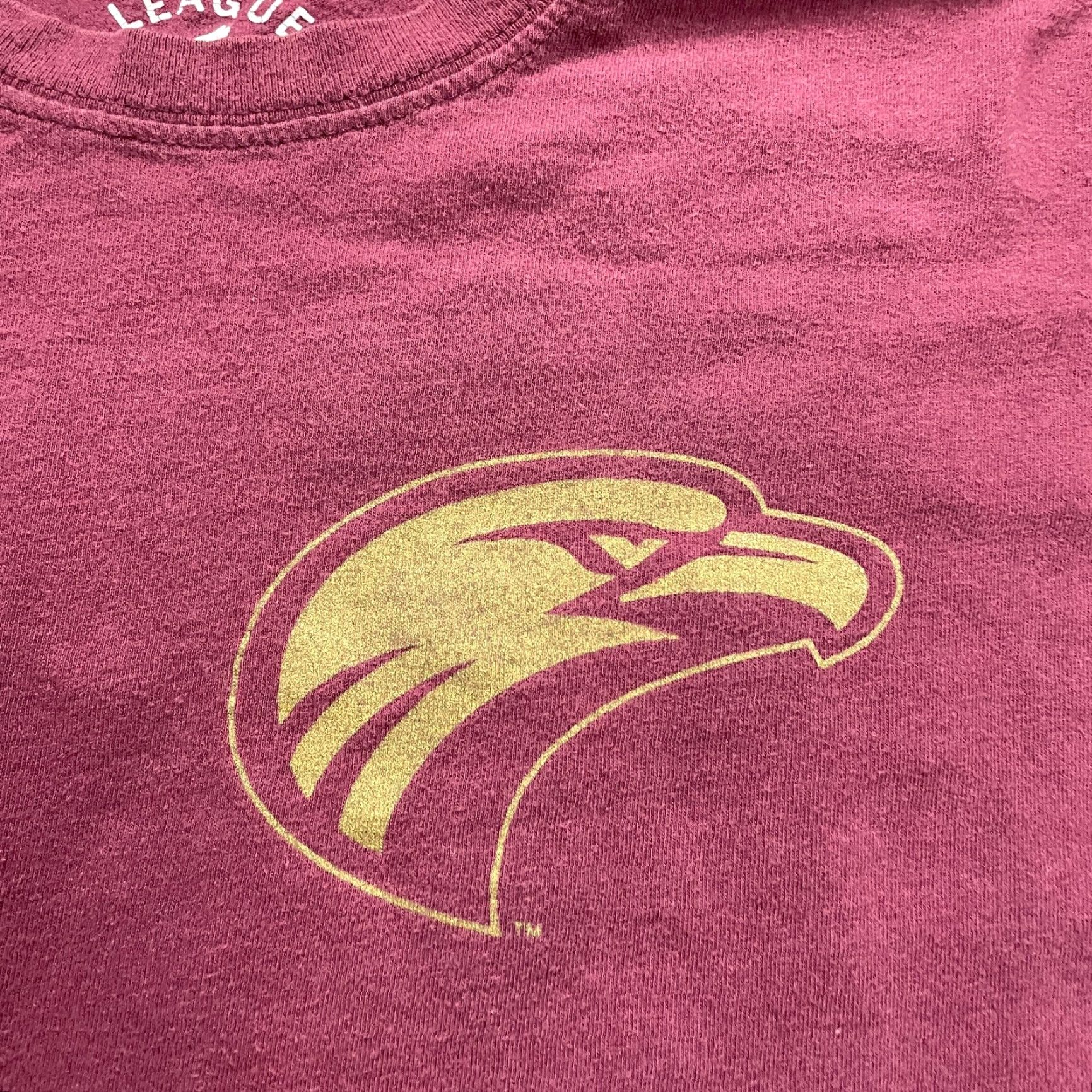 Vintage VINTAGE? No. League Collegiate Outfitters T-Shirt Mens Medium Red Gray Louisiana University Size US M / EU 48-50 / 2 - 5 Thumbnail
