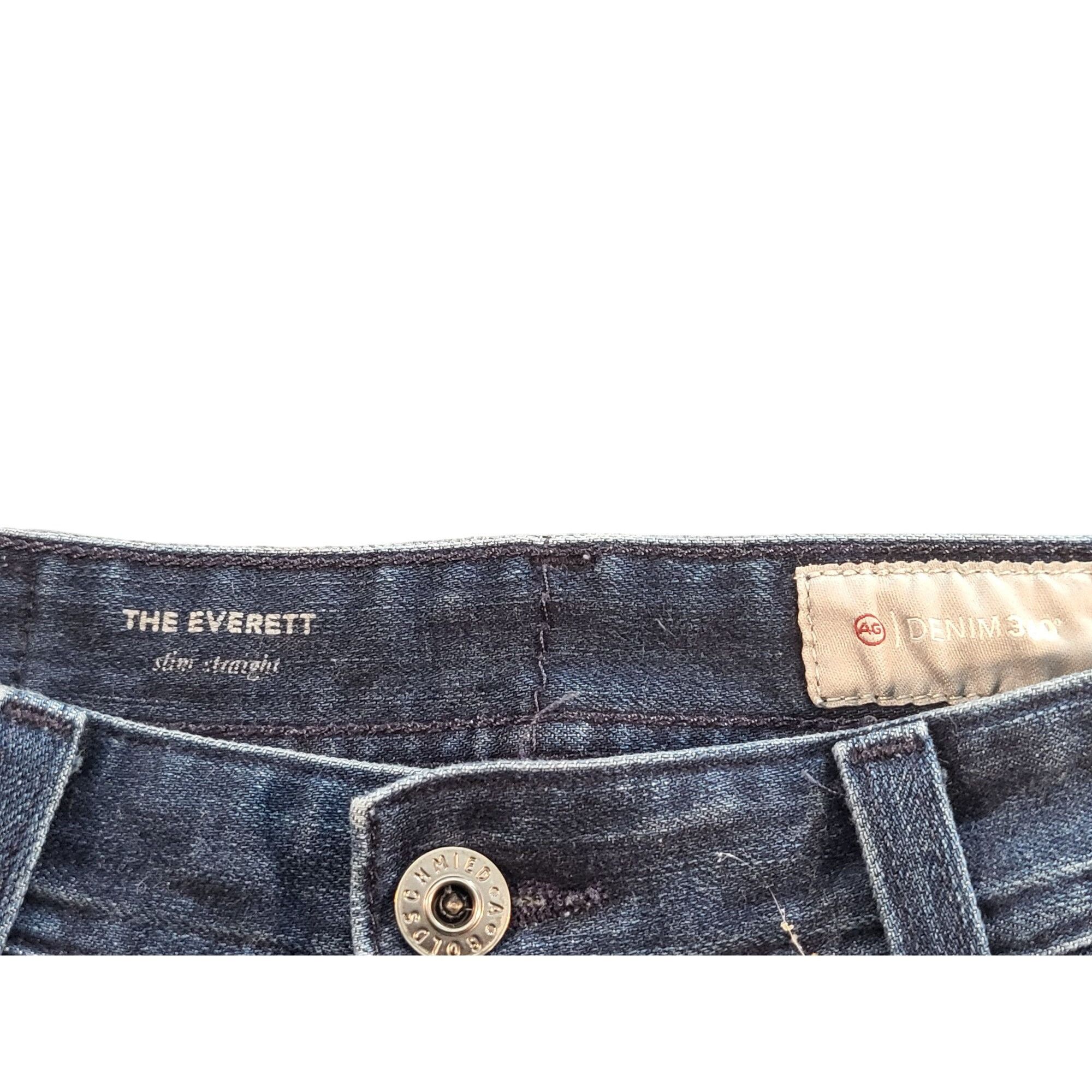 AG Adriano Goldschmied AG Adriano Goldschmied The Everett Jeans Women Sz 29X34 Slim Size 29" - 6 Thumbnail