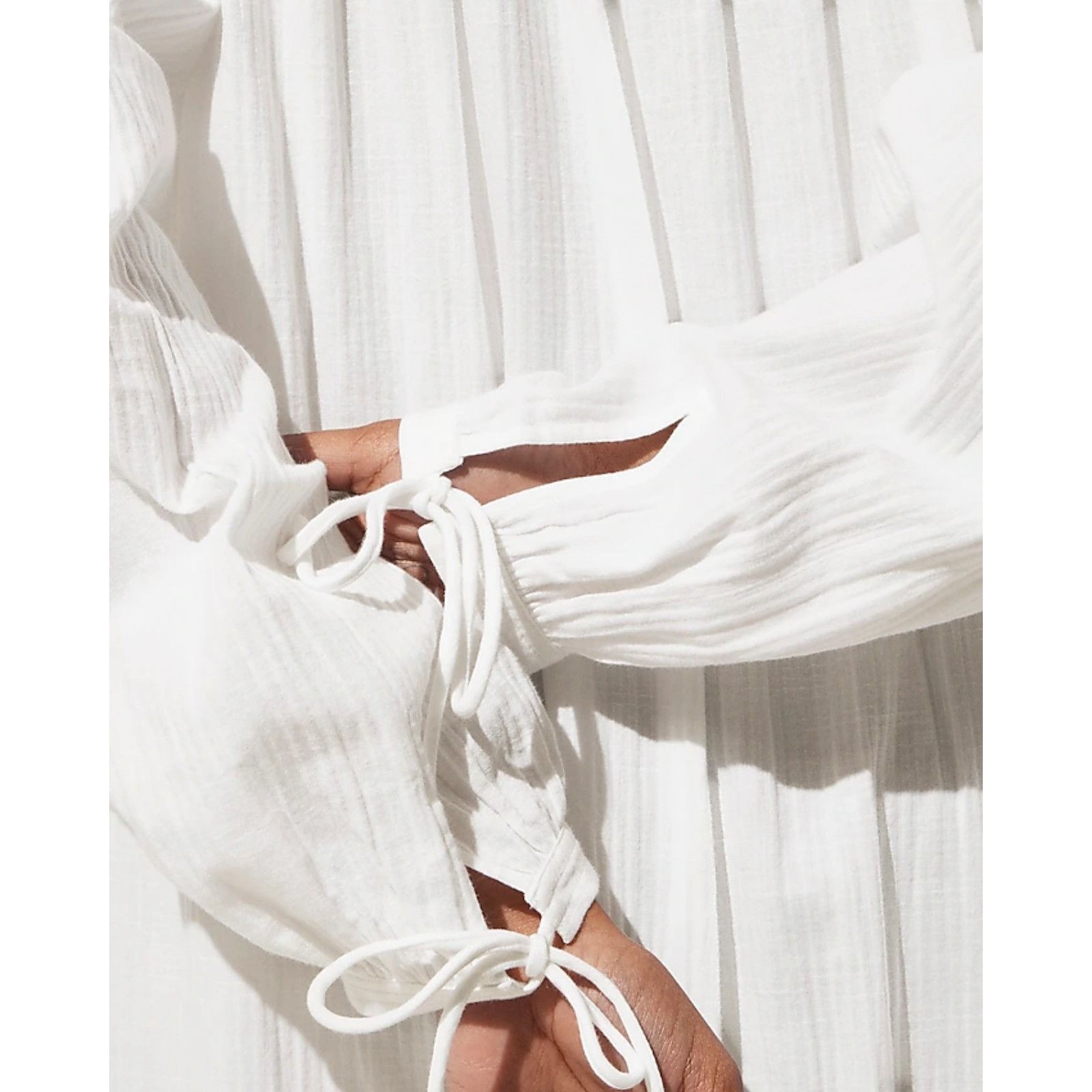 J.Crew J.Crew Airy Gauze Cotton Muslin Midi Dress white Sz S NEW Size S / US 4 / IT 40 - 3 Thumbnail