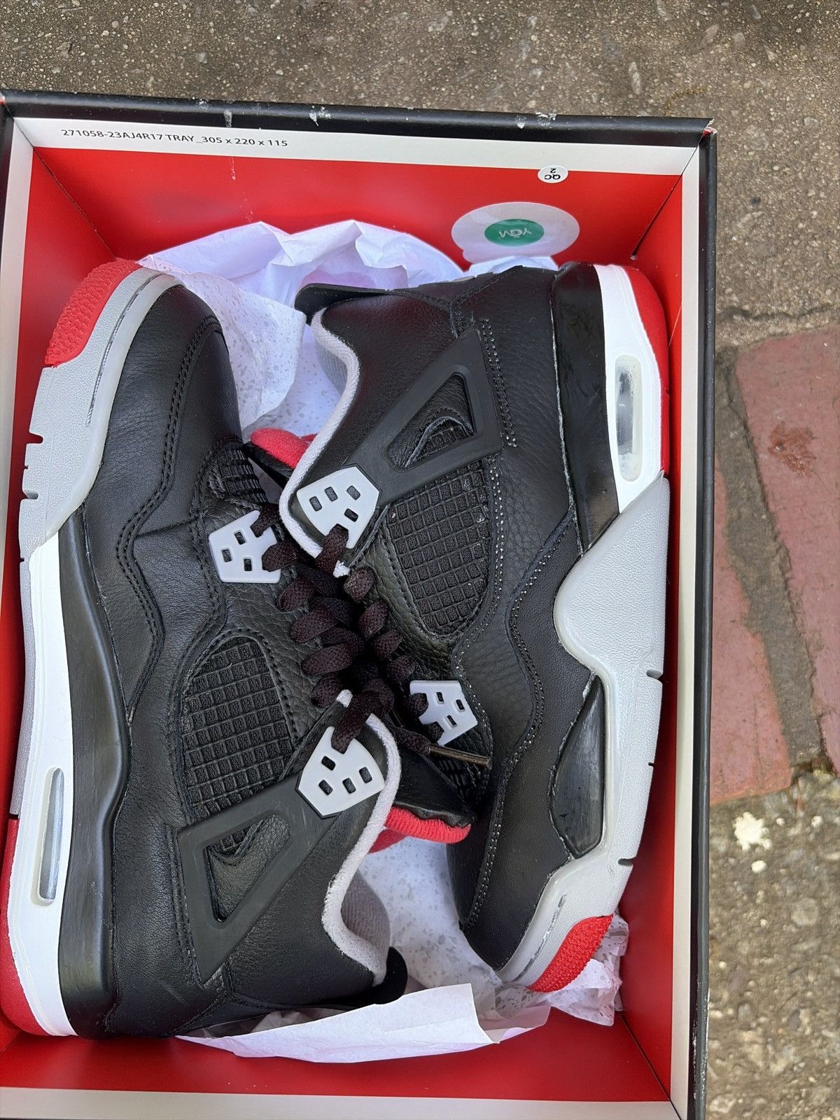 Jordan Brand Jordan 4 Bread Reimaged Size US 7 / EU 40 - 5 Thumbnail