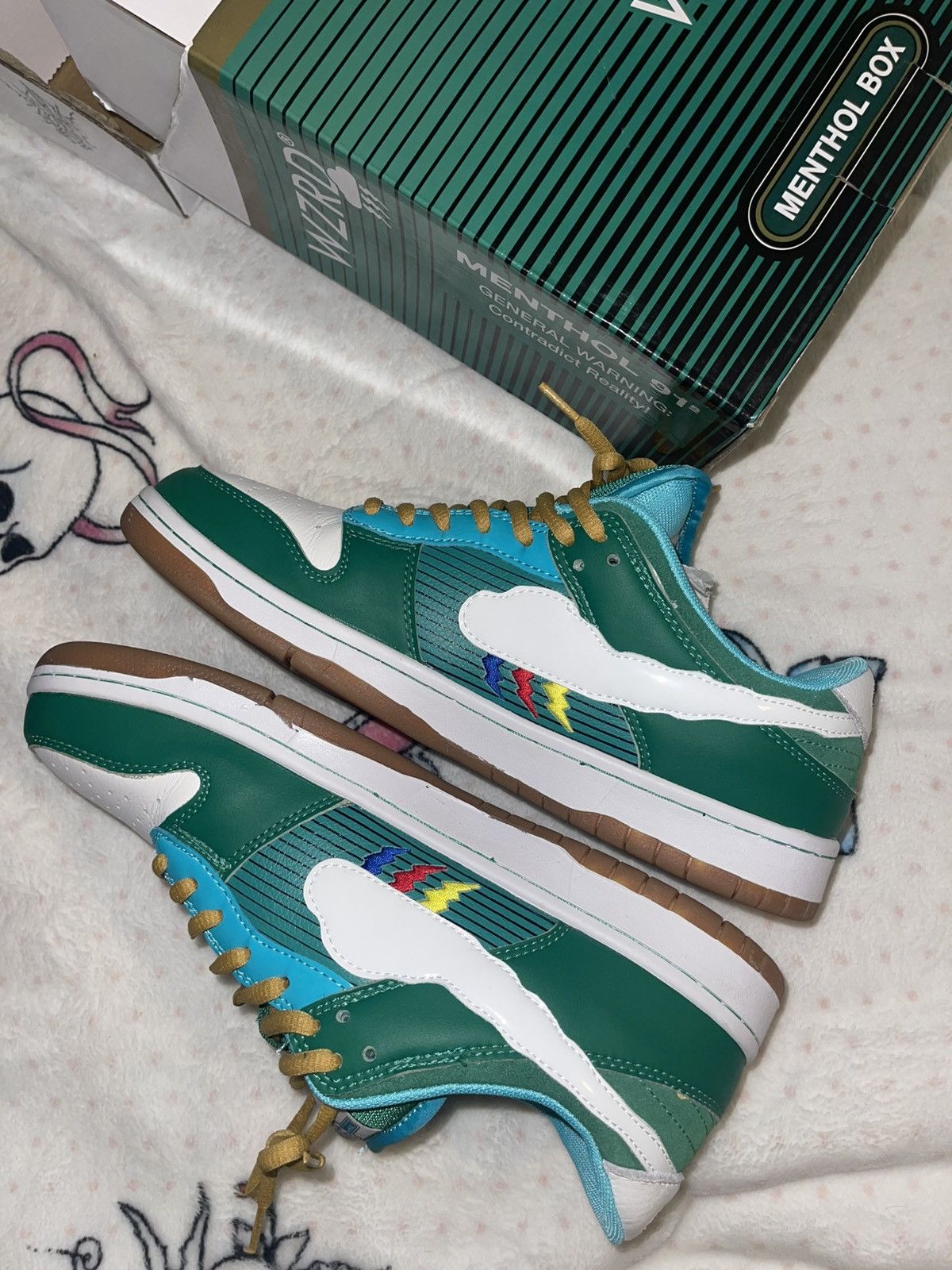 Other TheColorAlbum Menthol 91 Dunk Low 11.5 Size US 11.5 / EU 44-45 - 6 Thumbnail