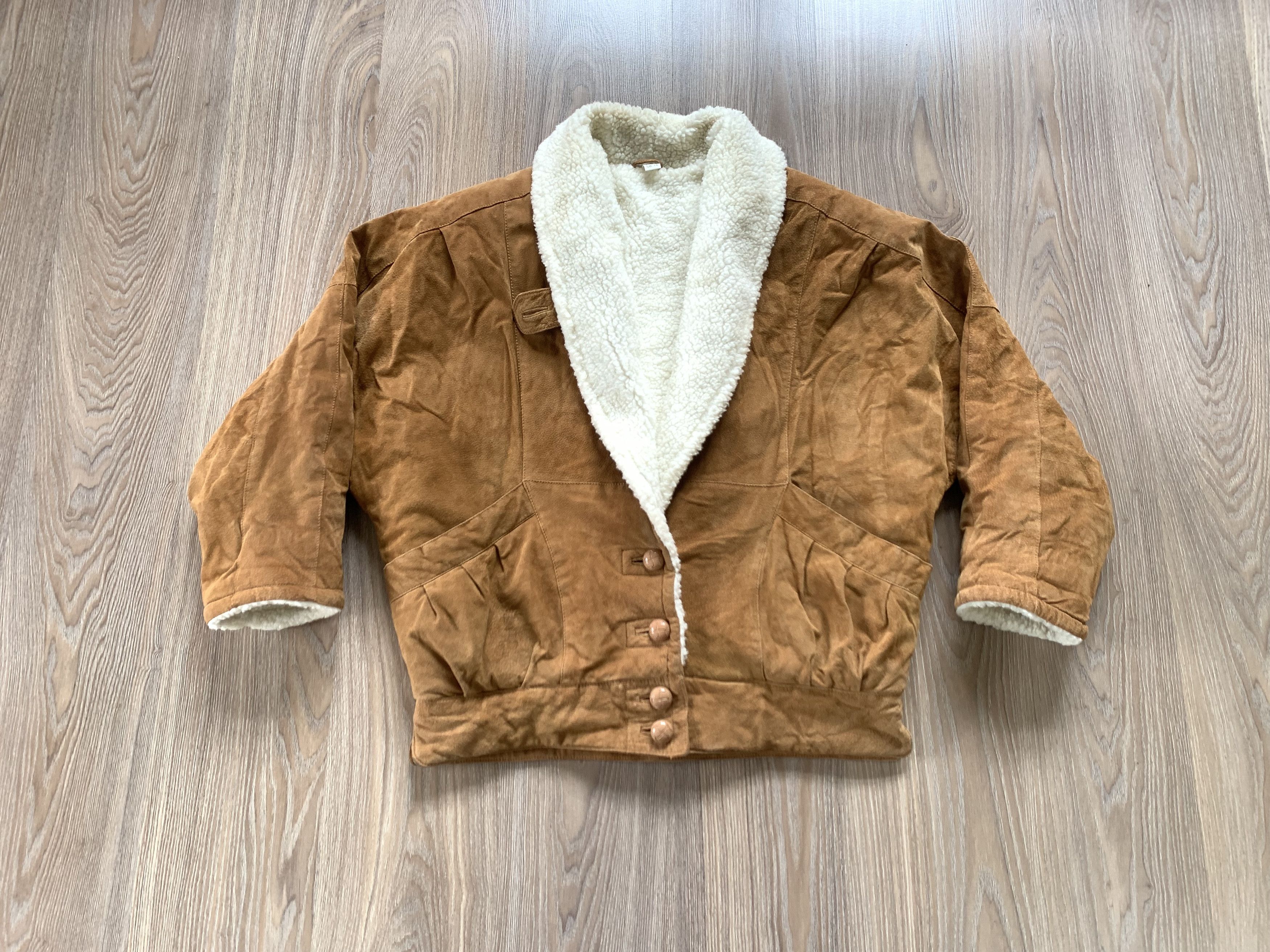 Other Women's Echtes Leder Sherpa Sheepskin Coat Jacket Size XL / US 12-14 / IT 48-50 - 1 Thumbnail