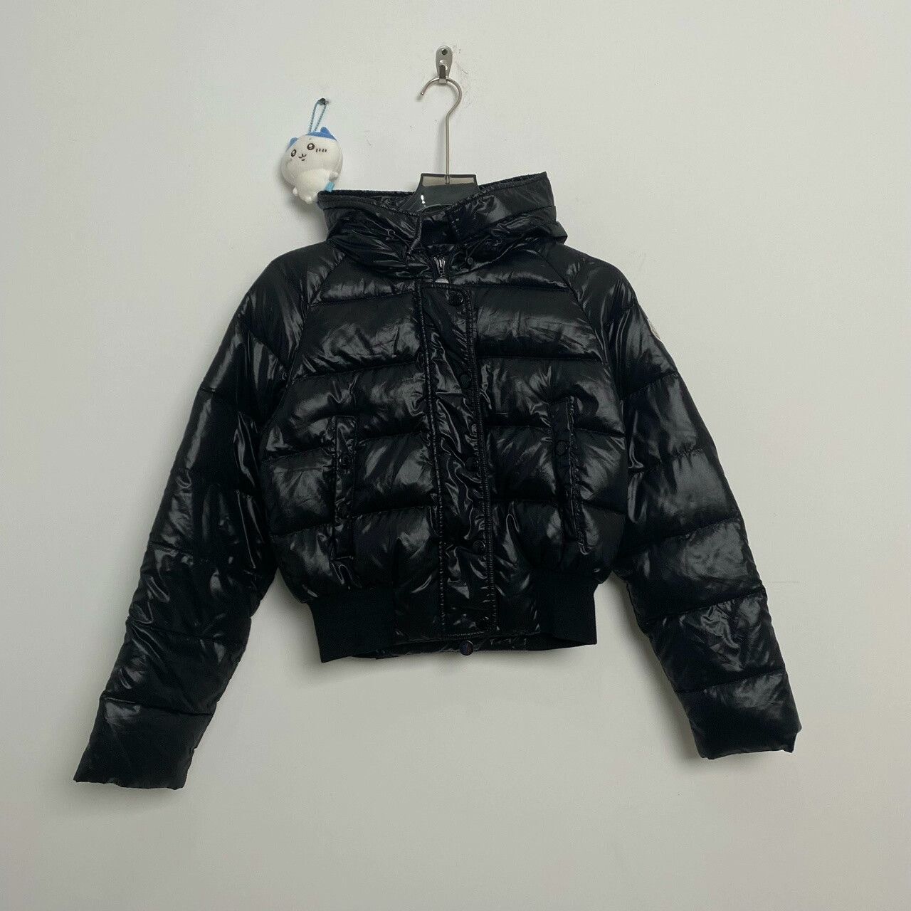 Moncler Moncler Shiny Hooded Down Jacket Size US XS / EU 42 / 0 - 1 Thumbnail