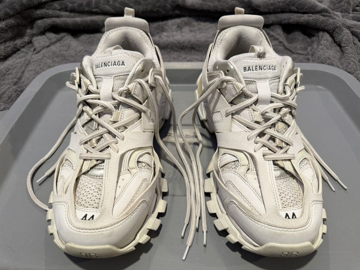 Balenciaga White Balenci Tracks Size US 11 / EU 44 - 6 Thumbnail