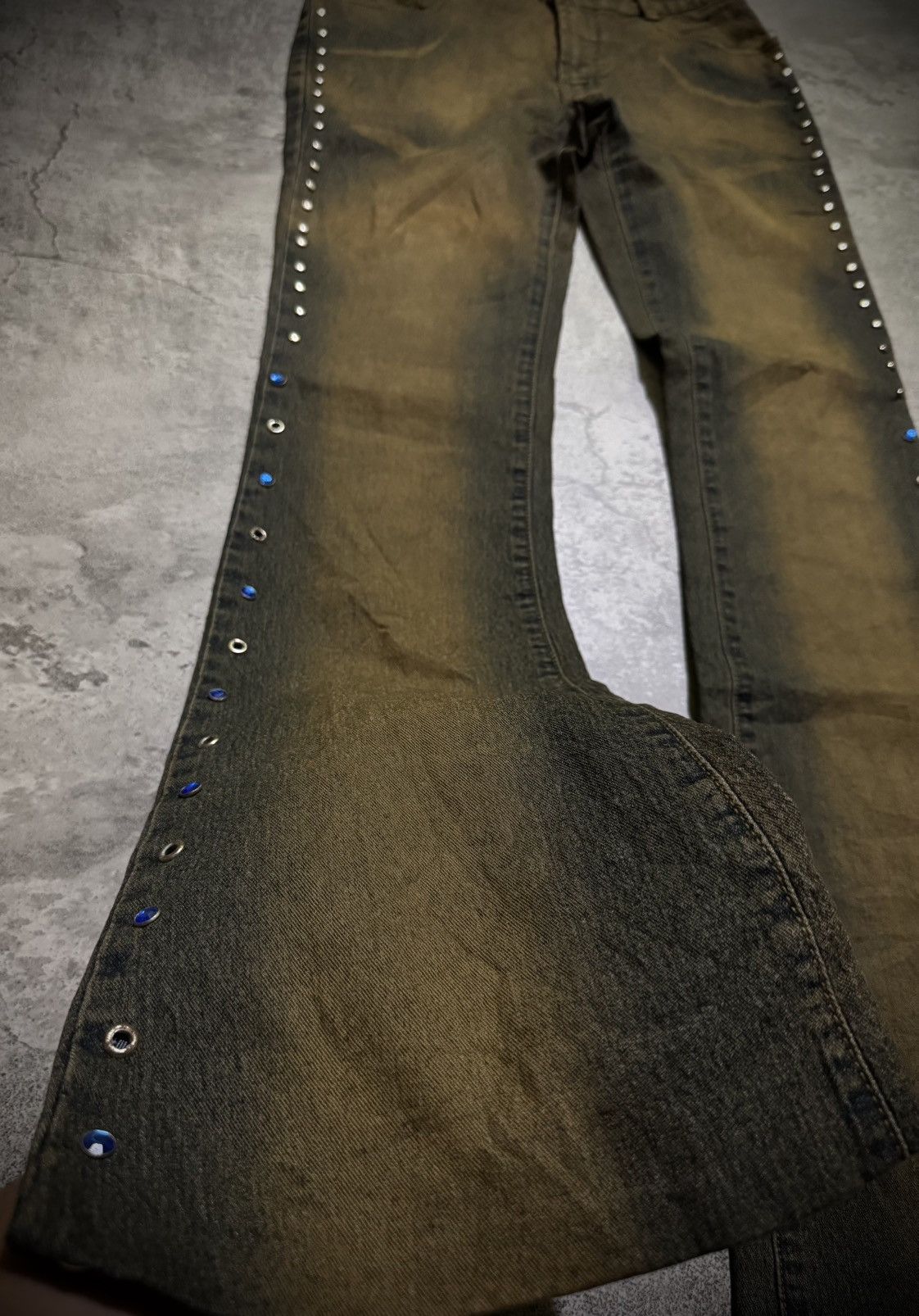Hysteric Glamour Y2k Hat Balboning ifsixwasnine style bootcut jeans Size US 28 / EU 44 - 4 Thumbnail