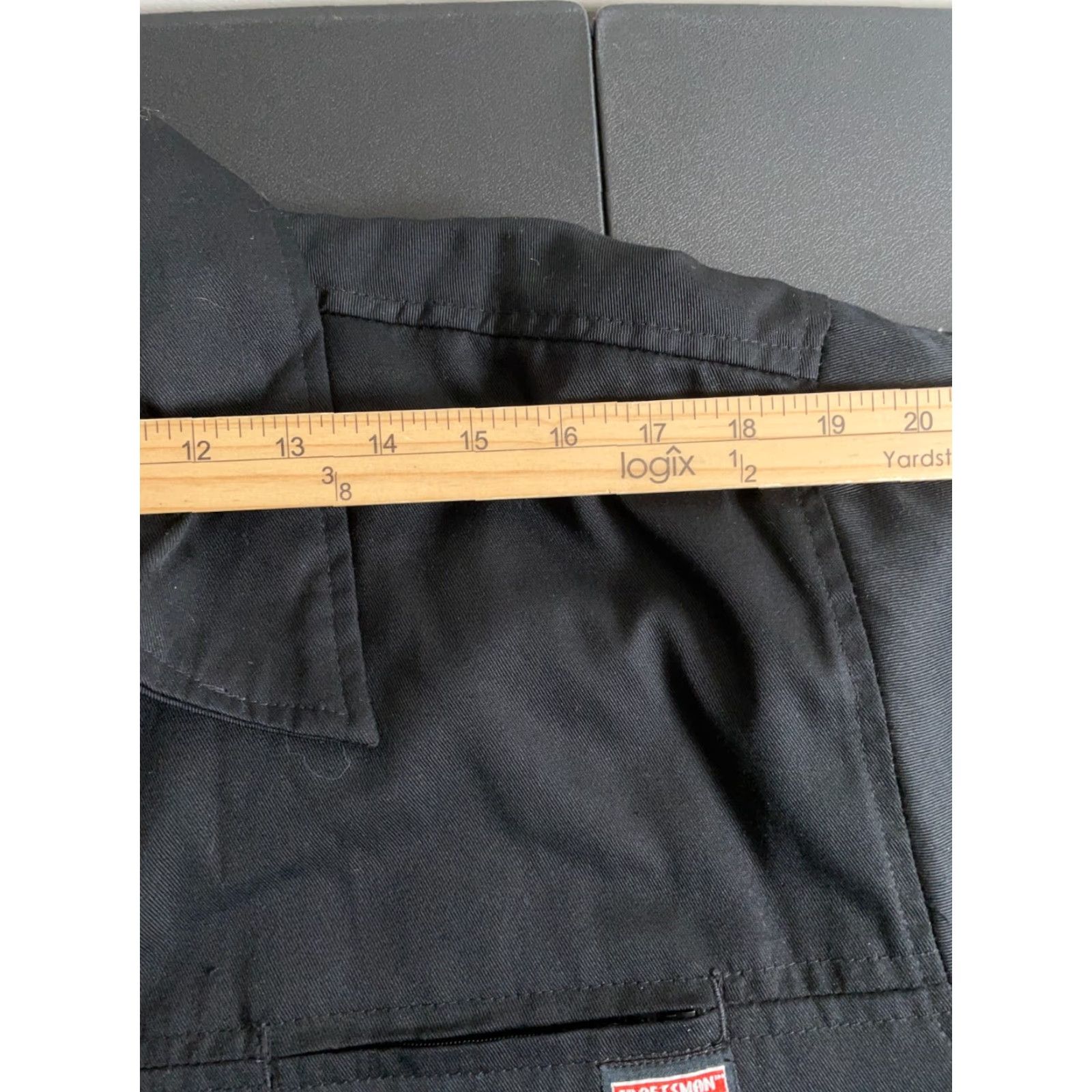Vintage Craftsman Jacket Adult Large Black Cotton Blend Quilted Lined Zip Up Workwear Size US L / EU 52-54 / 3 - 7 Thumbnail