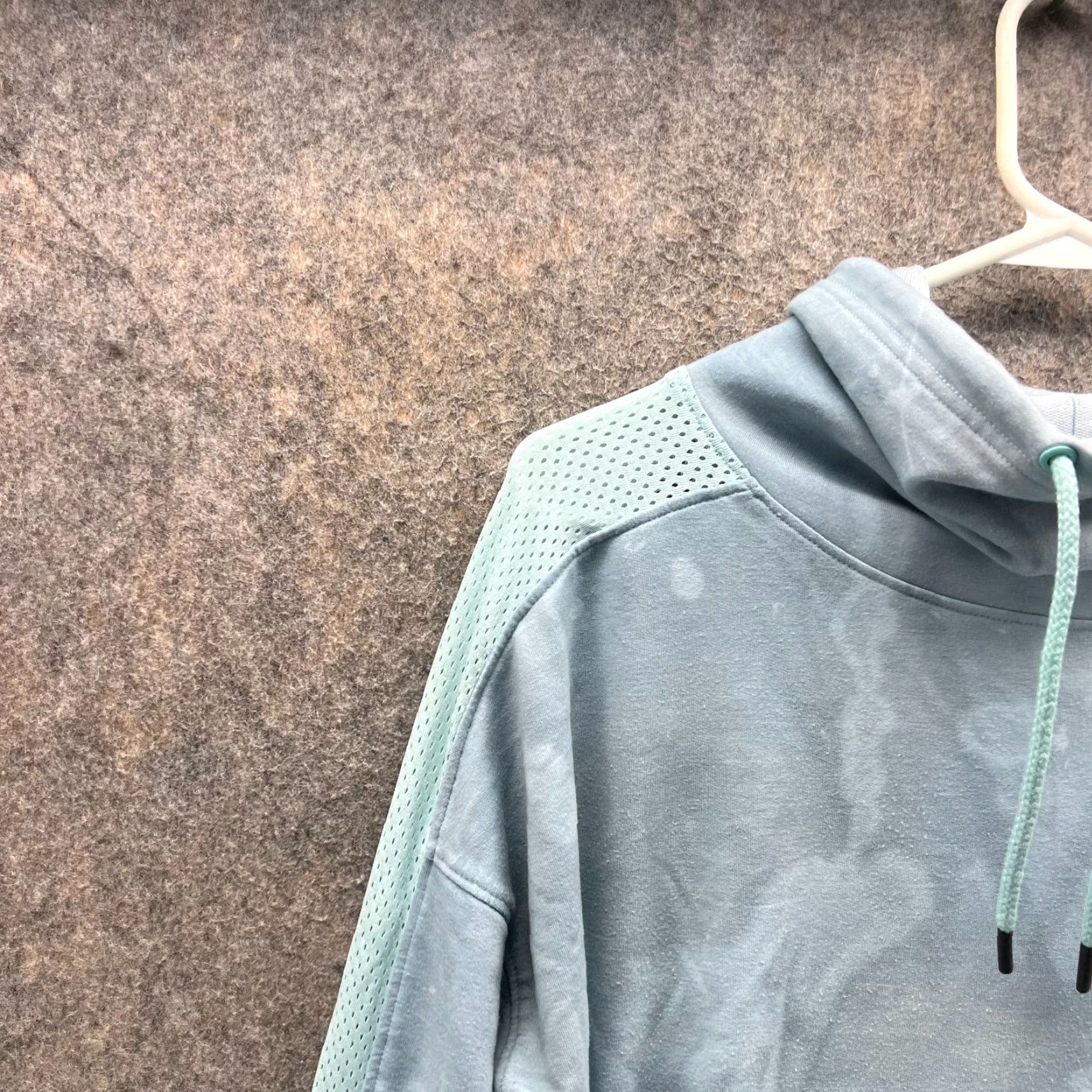 Under Armour Under Armour Sweater Women Large Teal Hooded Pullover Fleece Jacket Size L / US 10 / IT 46 - 6 Thumbnail