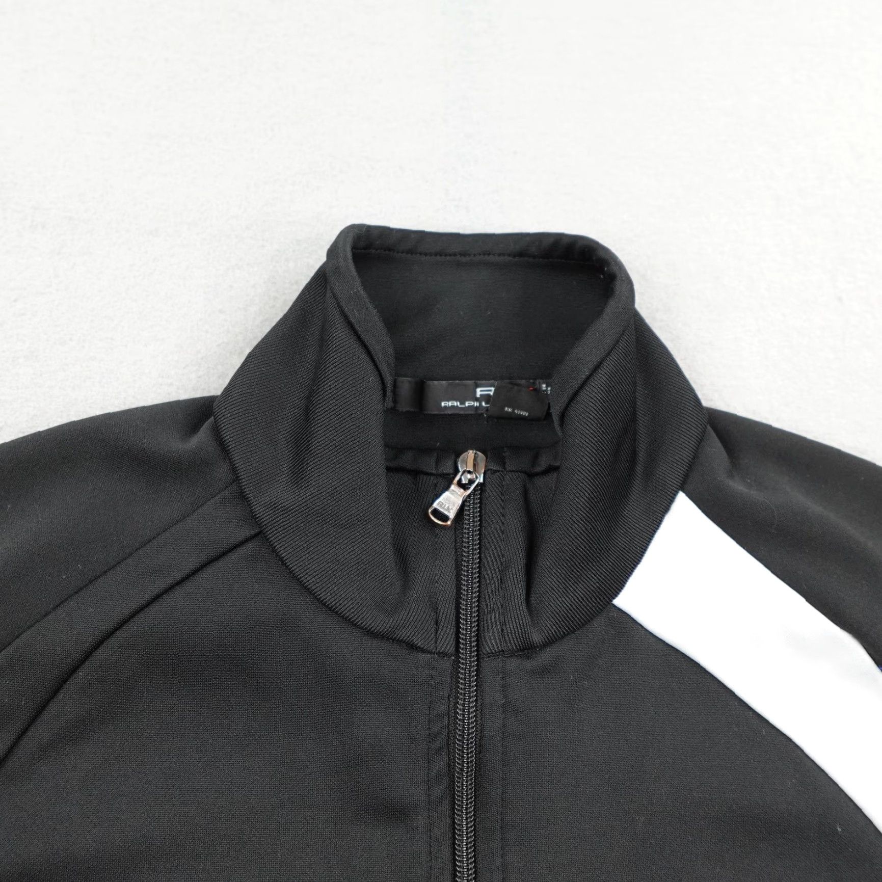 Polo Ralph Lauren Ralph Lauren RLX Track Coat Jacket Womens Medium Black Zip Up Performance Mid-Length Solid Softshell Size M / US 6-8 / IT 42-44 - 2 Thumbnail