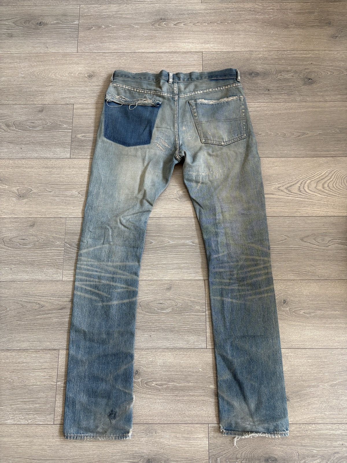 Undercover Undercover red yarn denim Size US 30 / EU 46 - 2 Thumbnail