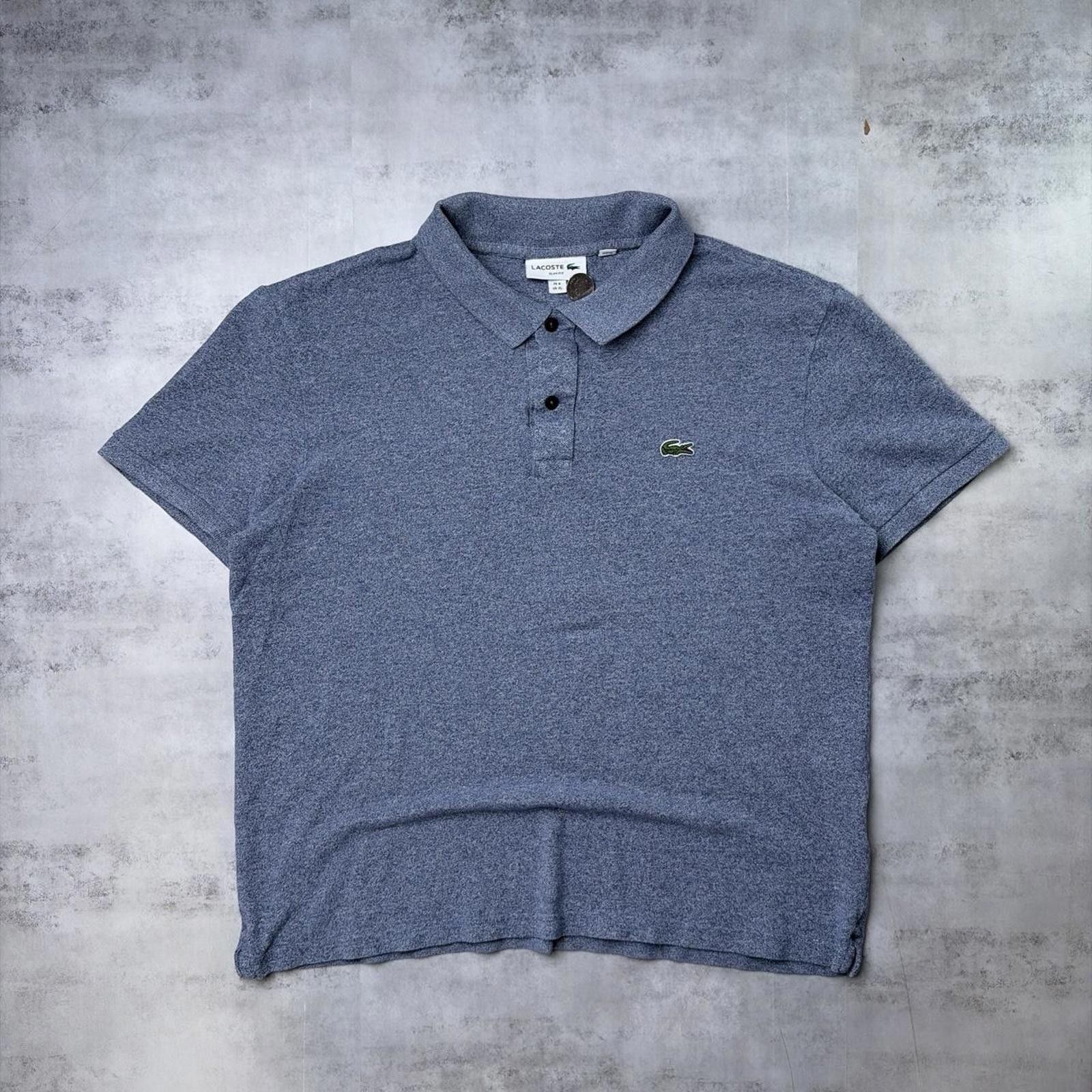 Lacoste Y2K Blue Lacoste Polo Shirt Size US L / EU 52-54 / 3 - 1 Thumbnail
