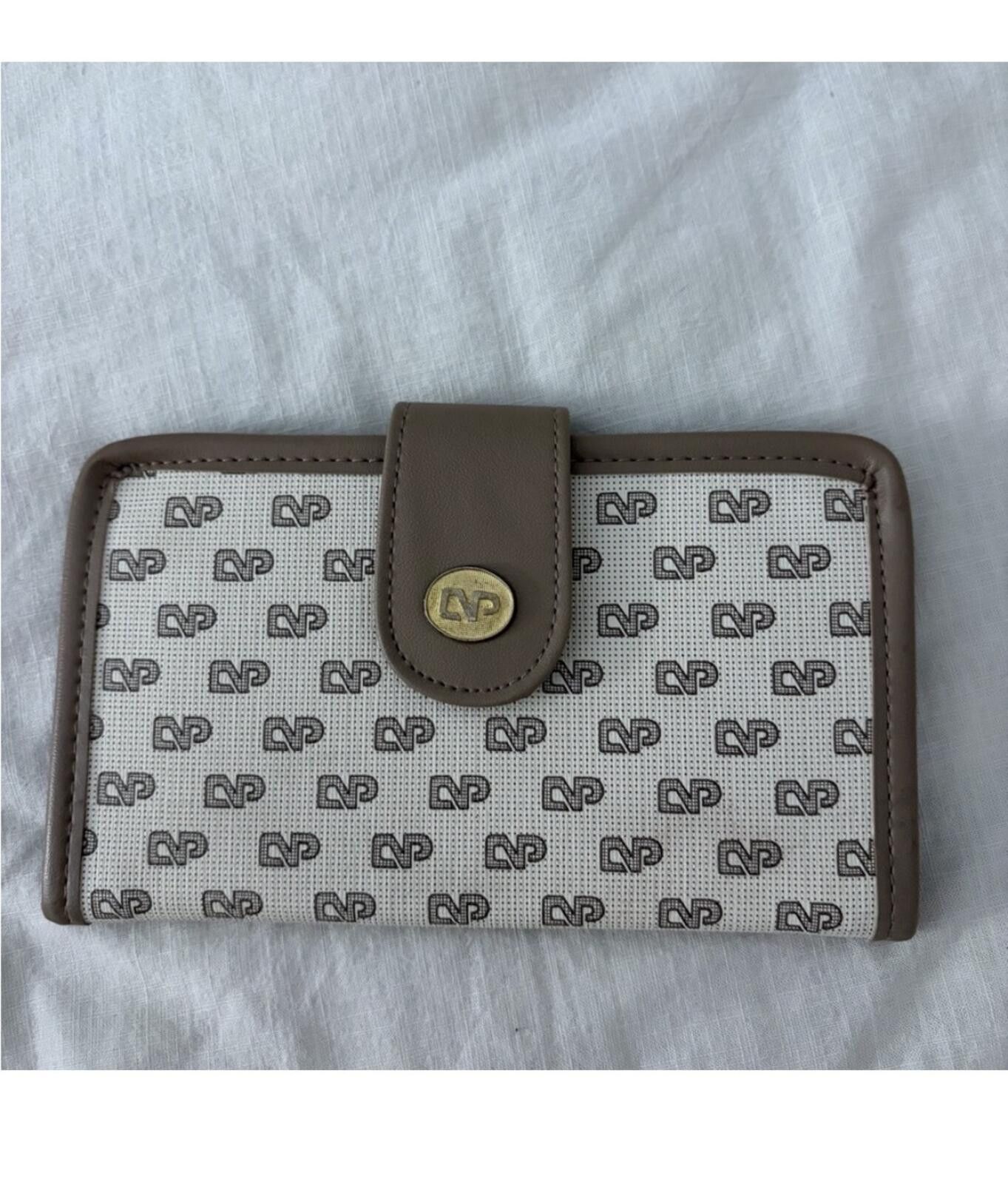 Other Vintage (LVP) Brown and Cream Wallet Size ONE SIZE - 1 Thumbnail