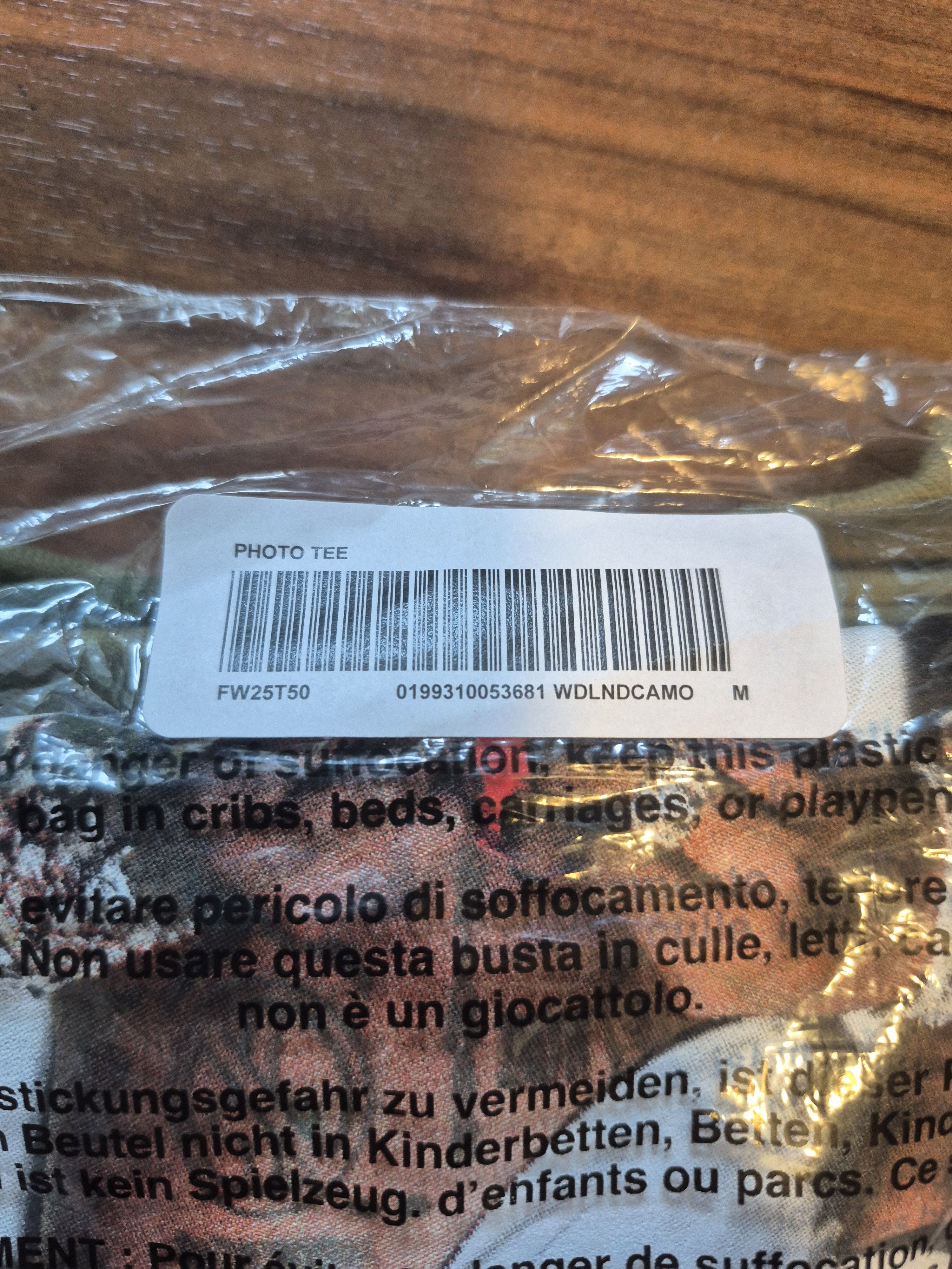 Supreme Supreme playboi carti photo tee camo Size US M / EU 48-50 / 2 - 4 Thumbnail