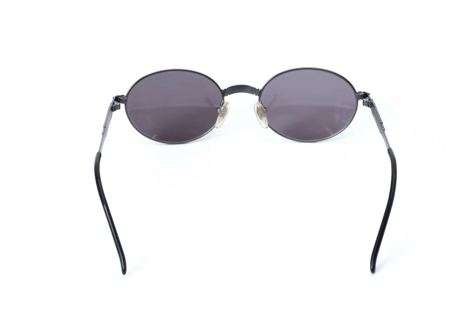 Jean Paul Gaultier Digital Font Oval Sunglasses in Blue Size ONE SIZE - 7 Thumbnail