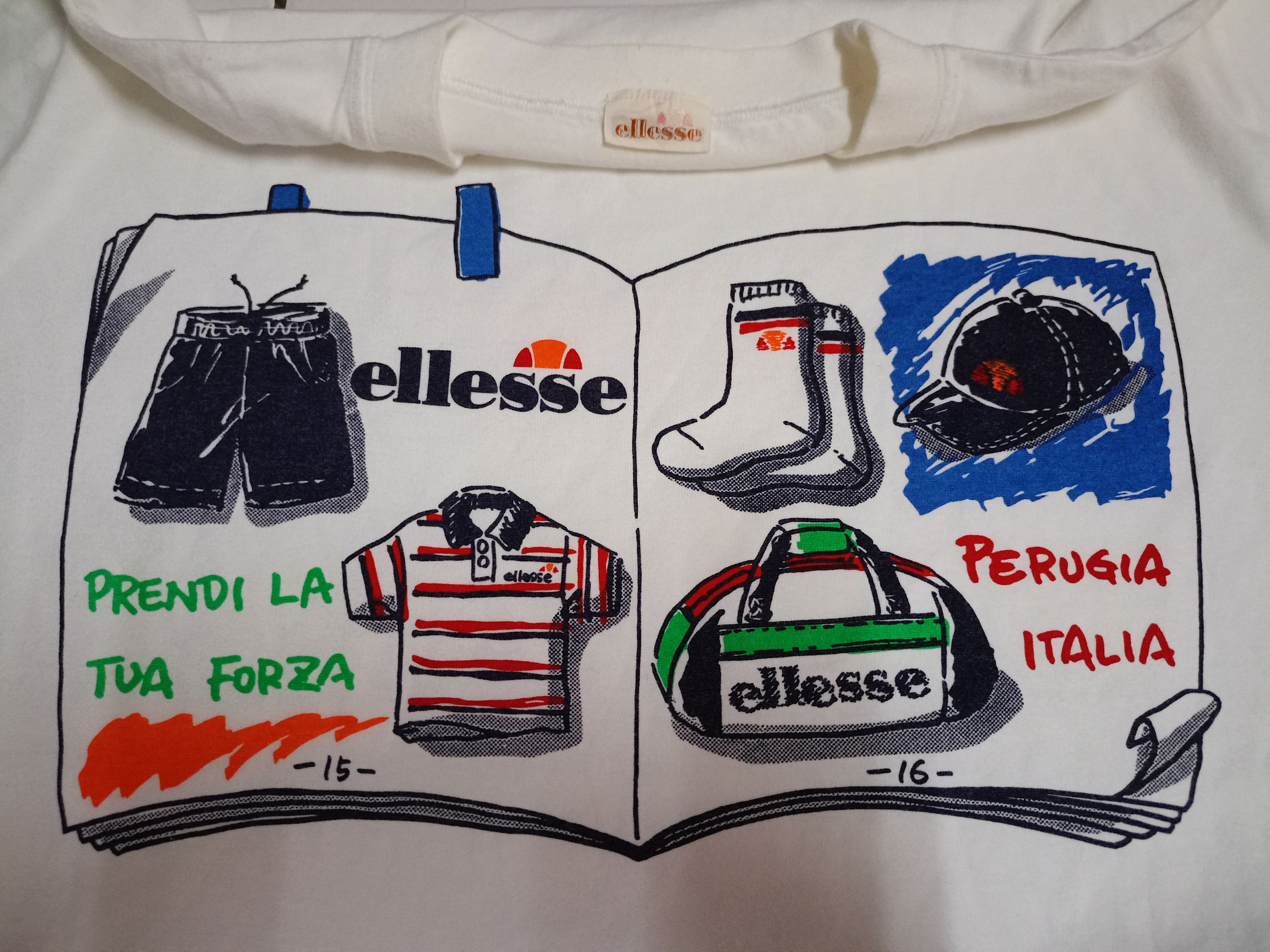 Ellesse × Vintage Vintage ellesse casual T shirt Size US L / EU 52-54 / 3 - 2 Thumbnail