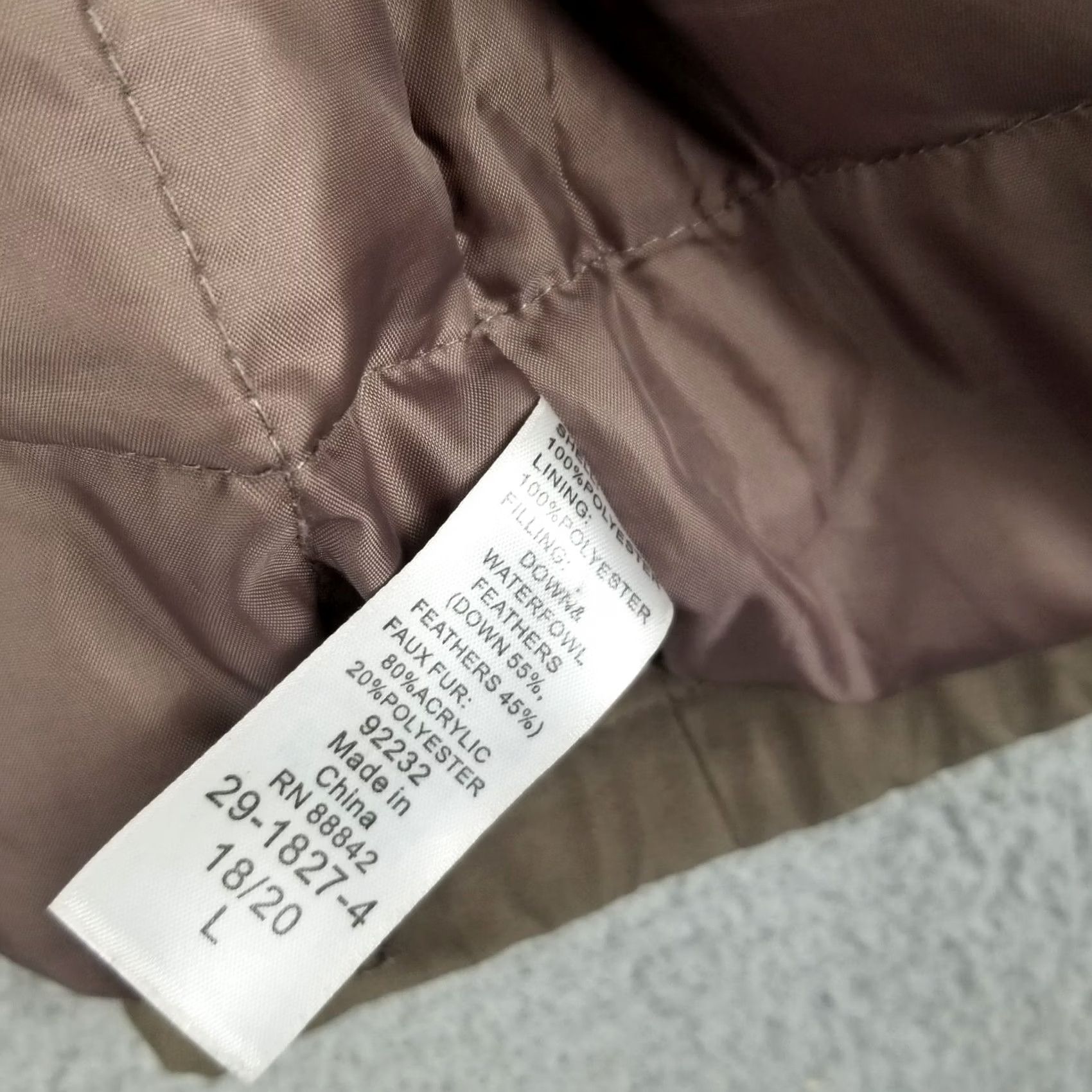 Vintage Woman Within Arctic Parka Coat Parka Women Large 18-20 Brown Fur Trim Down Jacket Size L / US 10 / IT 46 - 6 Thumbnail