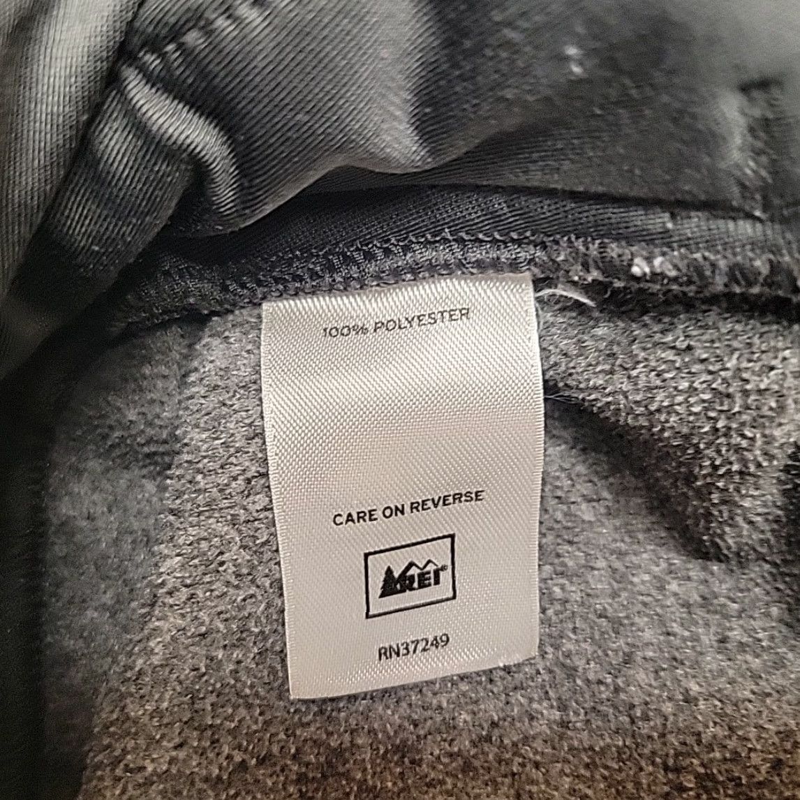 Vintage REI Co Op Fleece Jacket Women S Gray Full Zip 100% Polyester Fleece Hoodie Jacket Size S / US 4 / IT 40 - 4 Thumbnail