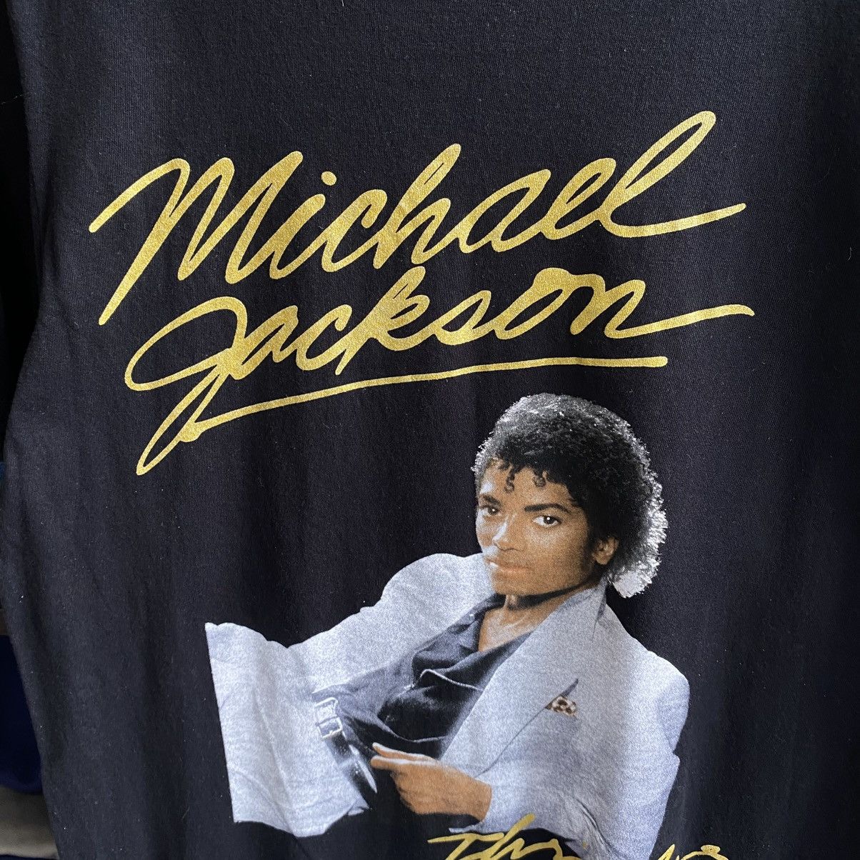 Band Tees Vintage Michael Jackson Big Graphic Logo Triumph tee Size US S / EU 44-46 / 1 - 3 Thumbnail