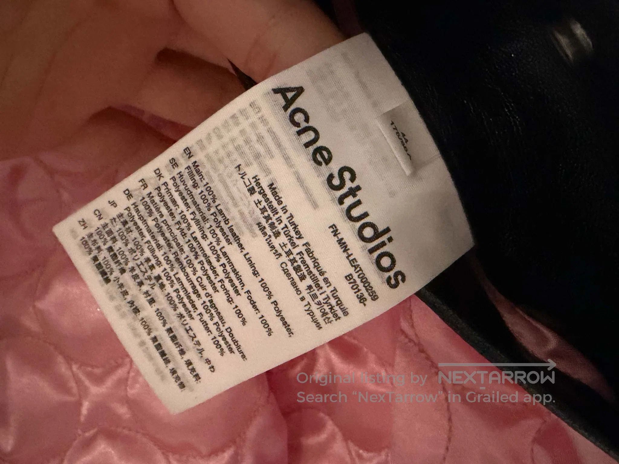 Acne Studios Acne Studios Shearling Zip-Up Biker Jacket Size US S / EU 44-46 / 1 - 6 Thumbnail