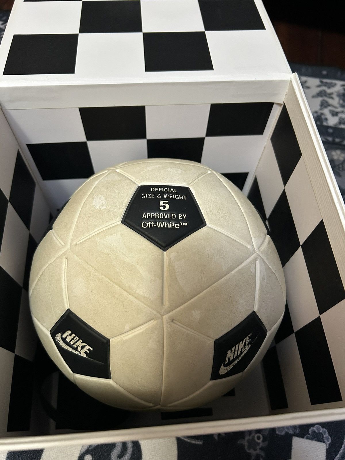 Nike × Off-White Nike x Off White Soccer Ball Size ONE SIZE - 2 Thumbnail