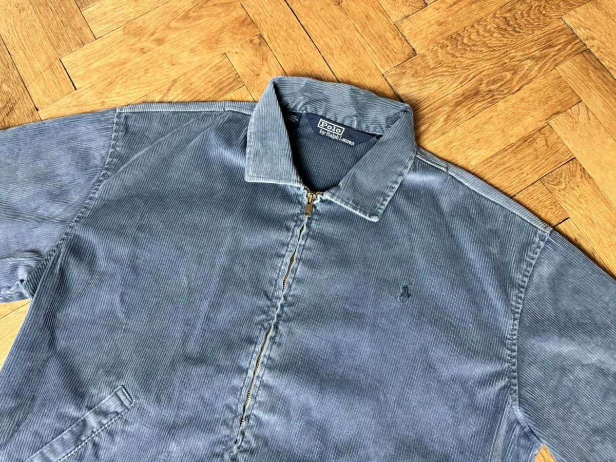 Polo Ralph Lauren Vintage Polo Ralph Lauren Light Blue Corduroy Jacket M Size US M / EU 48-50 / 2 - 3 Thumbnail