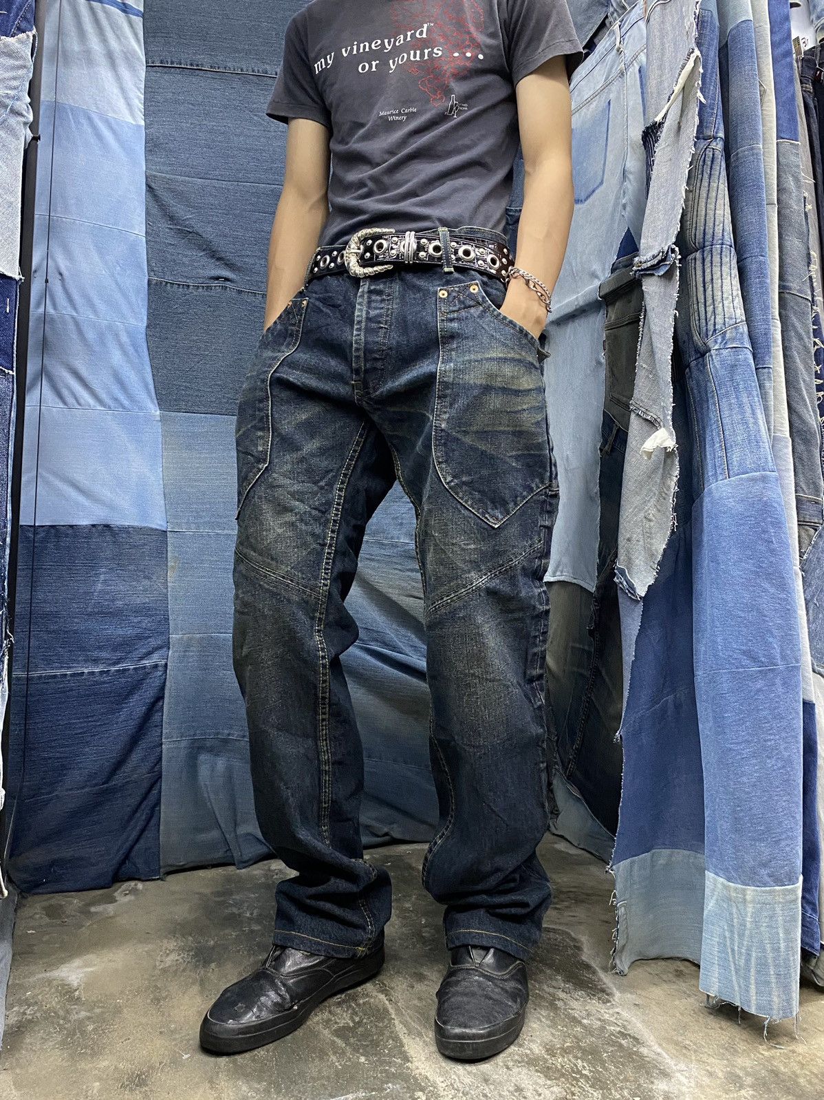 If Six Was Nine × Japanese Brand undefined japanese brand soi denim jeans Size US 32 / EU 48 - 1 Thumbnail