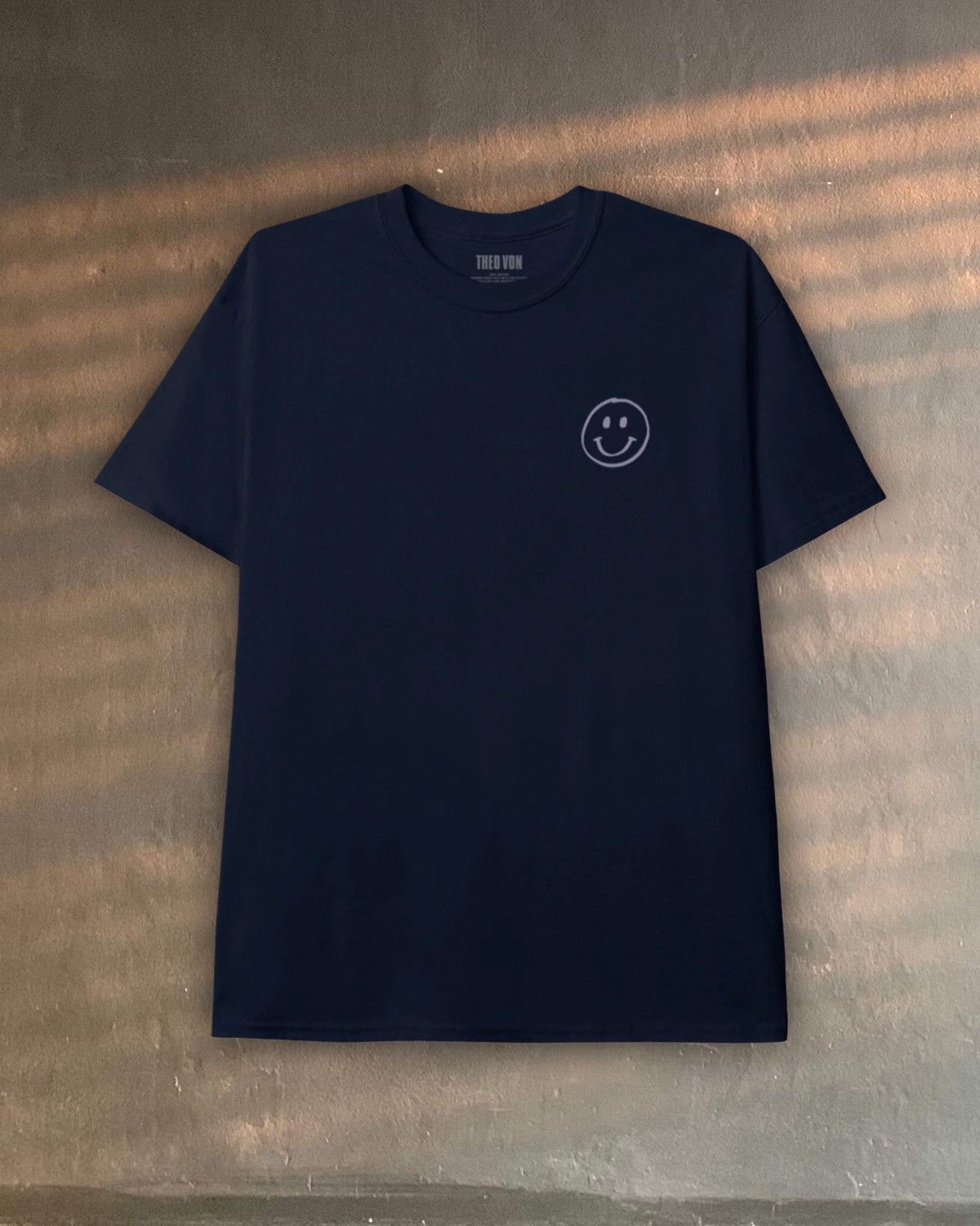 Band Tees theo von be good to yourself bgty smiley t navy past weekend Size US L / EU 52-54 / 3 - 2 Thumbnail