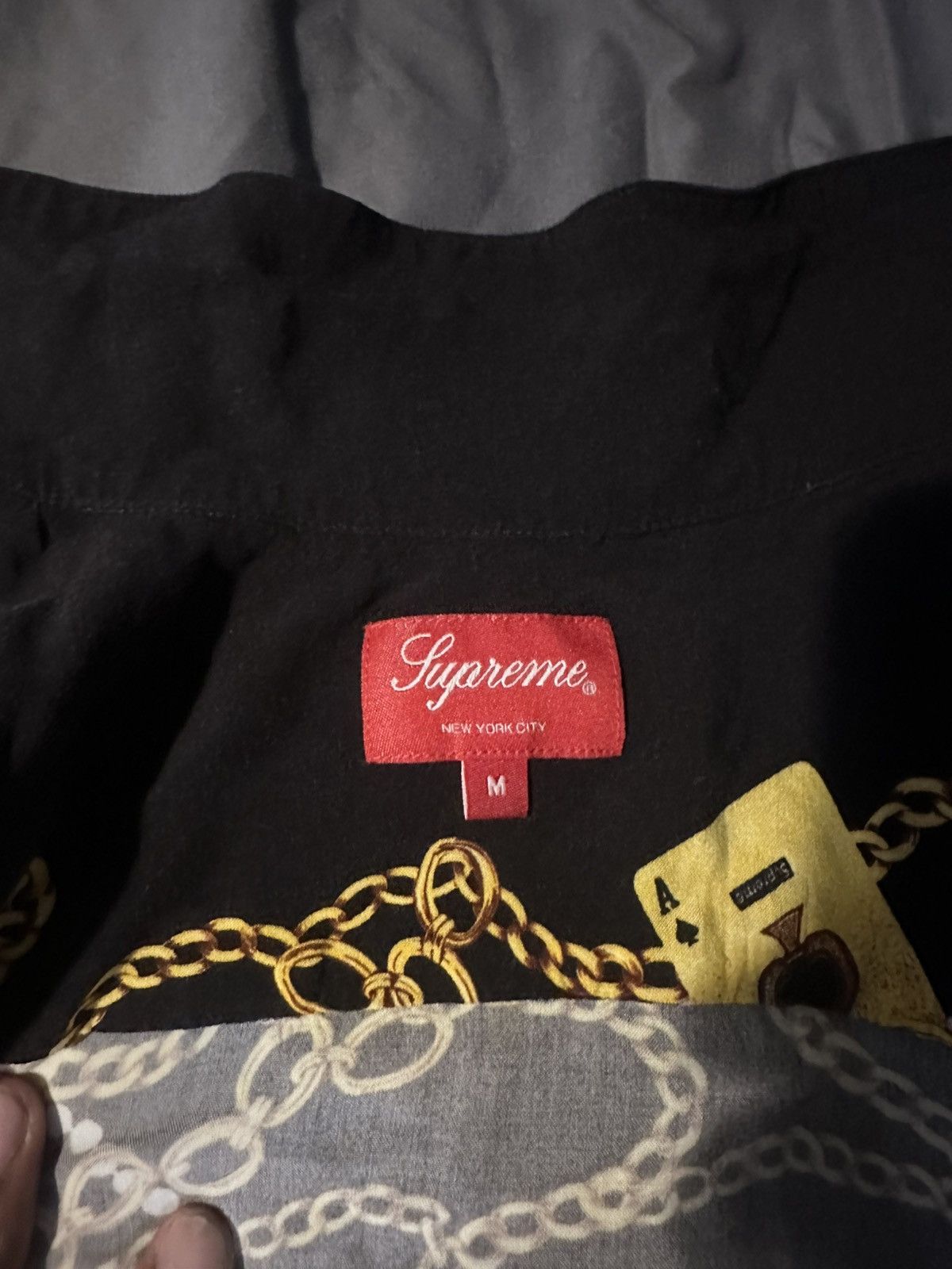 Supreme Supreme Chains Rayon Shirt ss20 Size US M / EU 48-50 / 2 - 4 Thumbnail