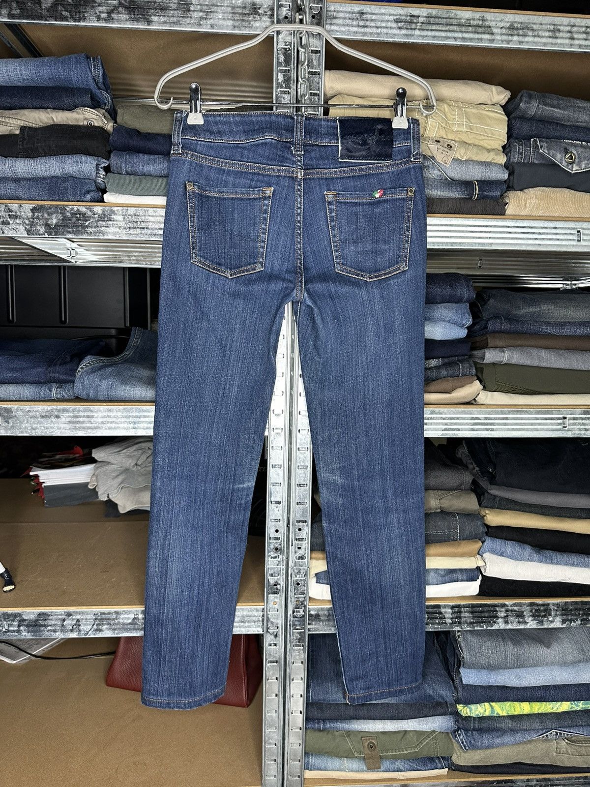 Jacob Cohen Jacob Cohen J711 Slim Jeans Size 27 Blue Denim Size 27" / US 4 / IT 40 - 2 Thumbnail