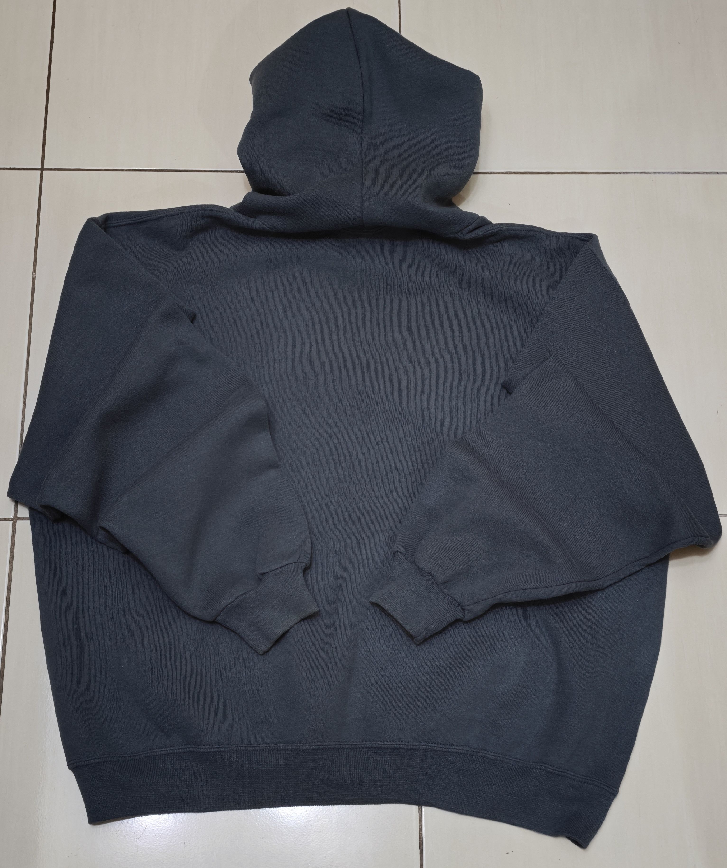 Russell Athletic Vintage Russell Athletic Plain Boxy Hoodie Size US L / EU 52-54 / 3 - 2 Thumbnail