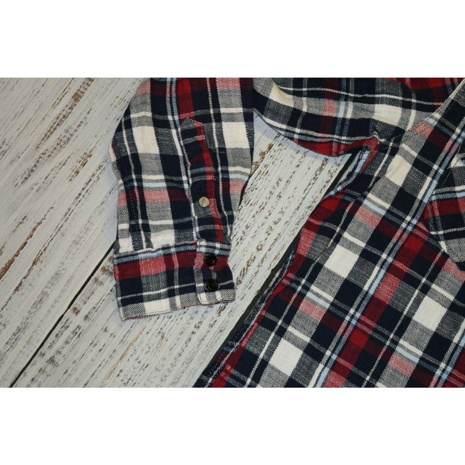 Buffalo David Bitton Buffalo David Bitton Men Shirt Flannel Red Plaid Long-Sleeve 100% Cotton XL Button-Up Western Casual Womens? Size US XL / EU 56 / 4 - 3 Thumbnail