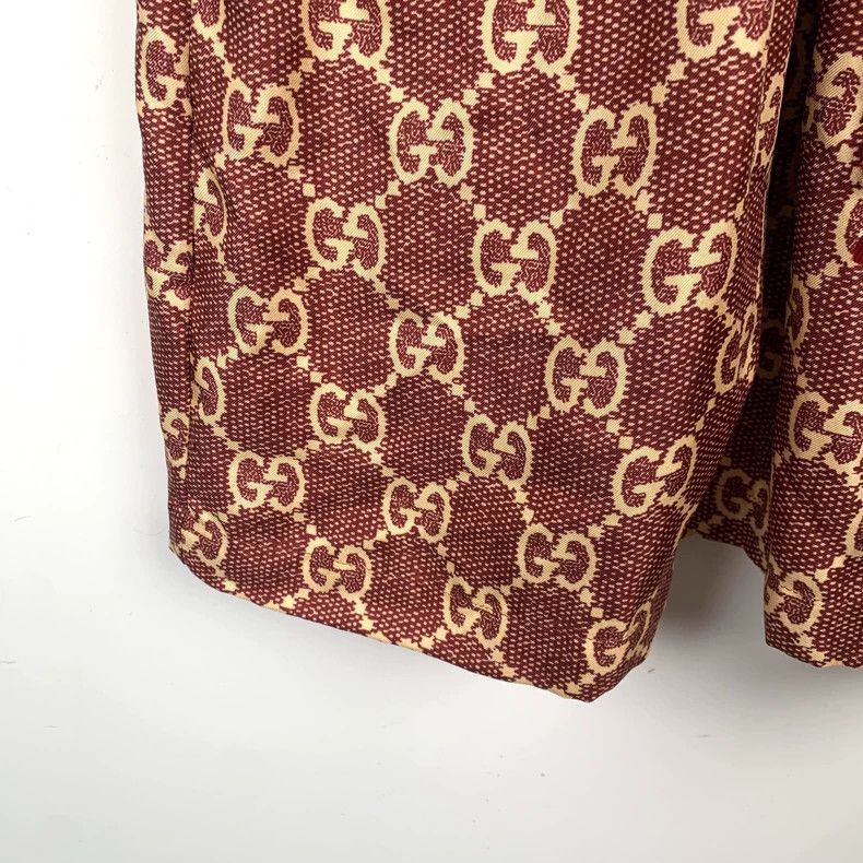Gucci Gucci Brown Silk Half-Zip Dress-2506 Size US 26 / EU 42 - 5 Thumbnail
