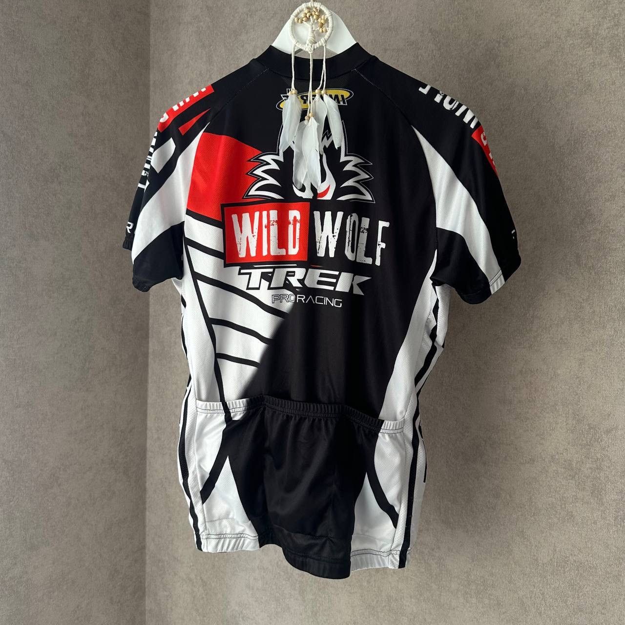 Vintage Vintage Wild Wolf Trek Cycling Jersey T-shirts Y2K 00s Size US L / EU 52-54 / 3 - 2 Thumbnail