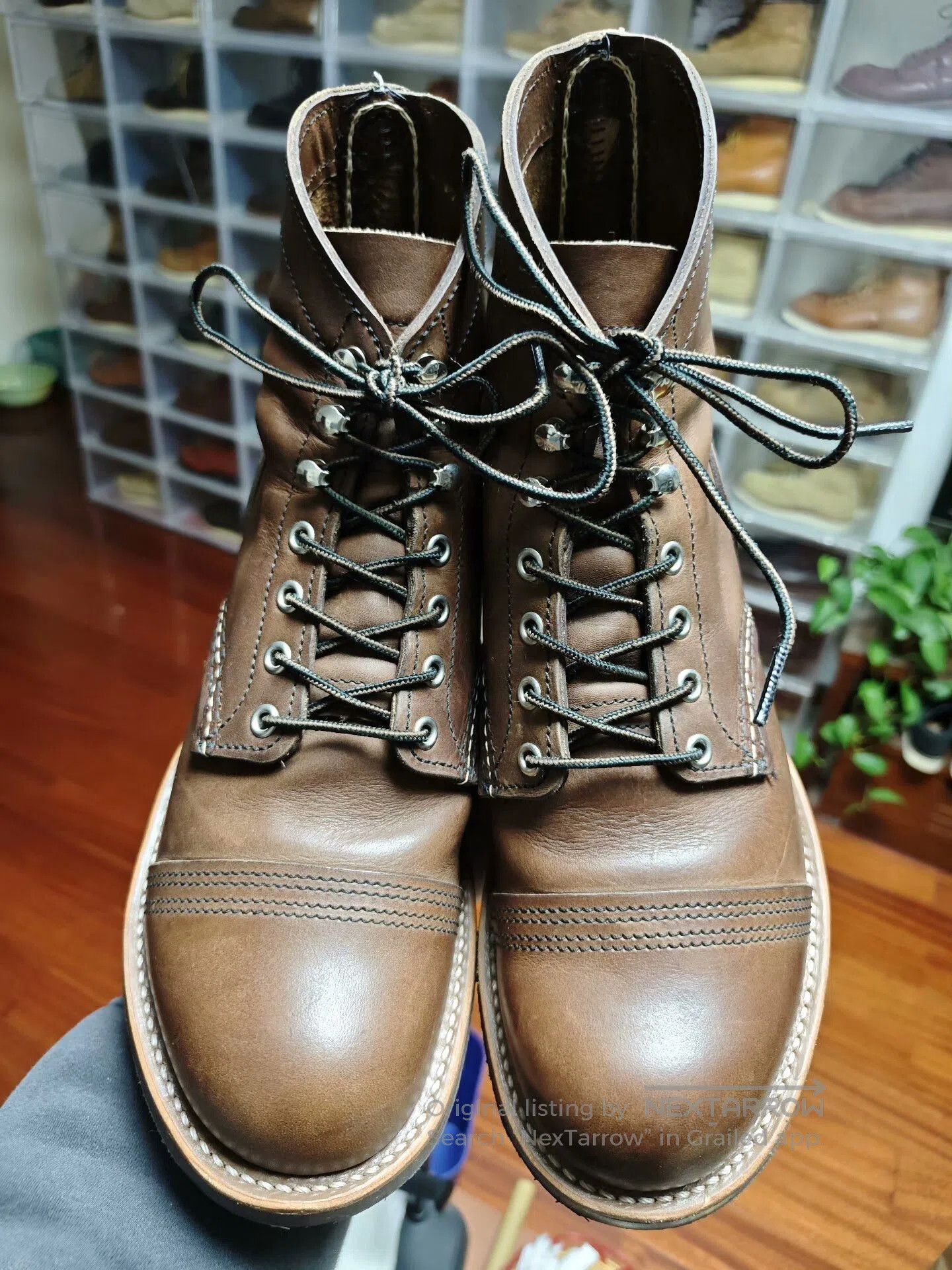 Red Wing Red Wing 8111 Brown Work Boot. Size US 7.5 / EU 40-41 - 1 Thumbnail