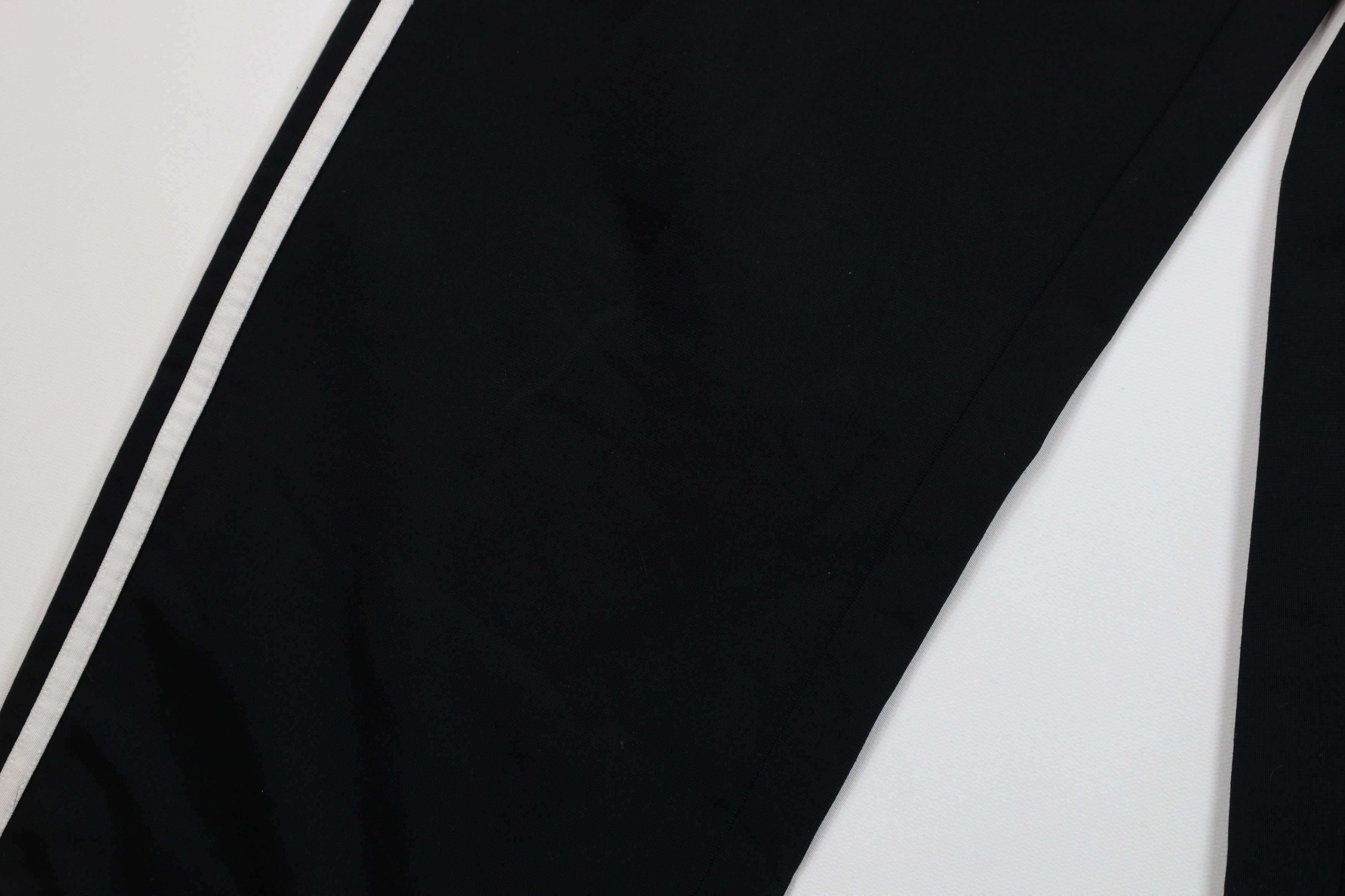 Adidas Vintage Y2K Adidas Spell Out Striped Wide Leg Sweatpants Size US 34 / EU 50 - 6 Thumbnail