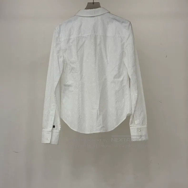 Louis Vuitton Louis Vuitton White full print shirt Size XS / US 0-2 / IT 36-38 - 2 Thumbnail